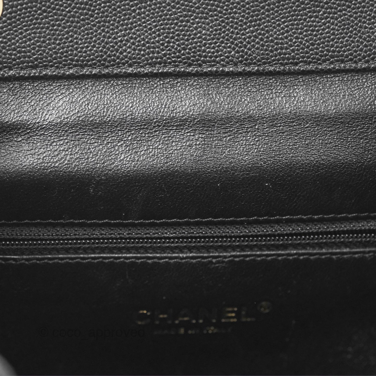 Chanel Quilted Business Affinity Backpack Black Caviar Gold Hardware