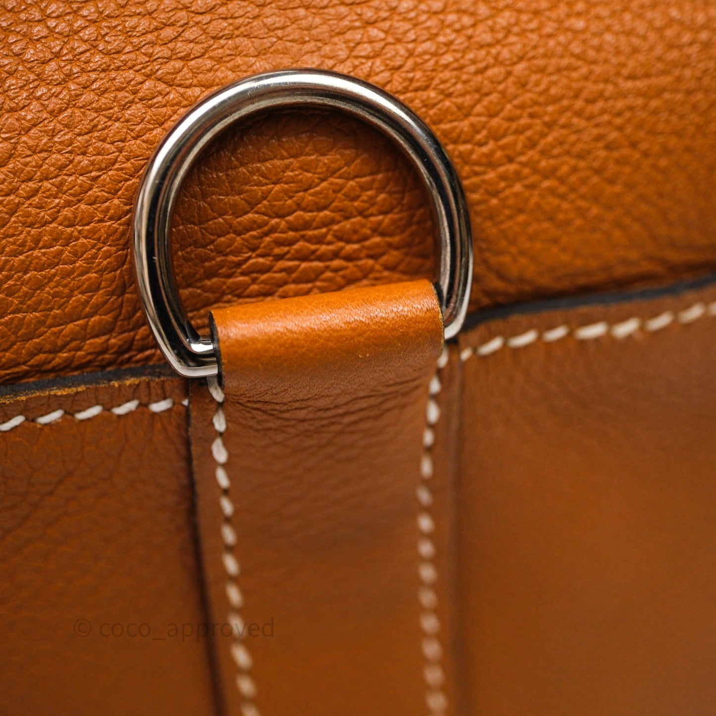 Hermès ToolBox 20 Gold 37 Evercolor Palladium Hardware