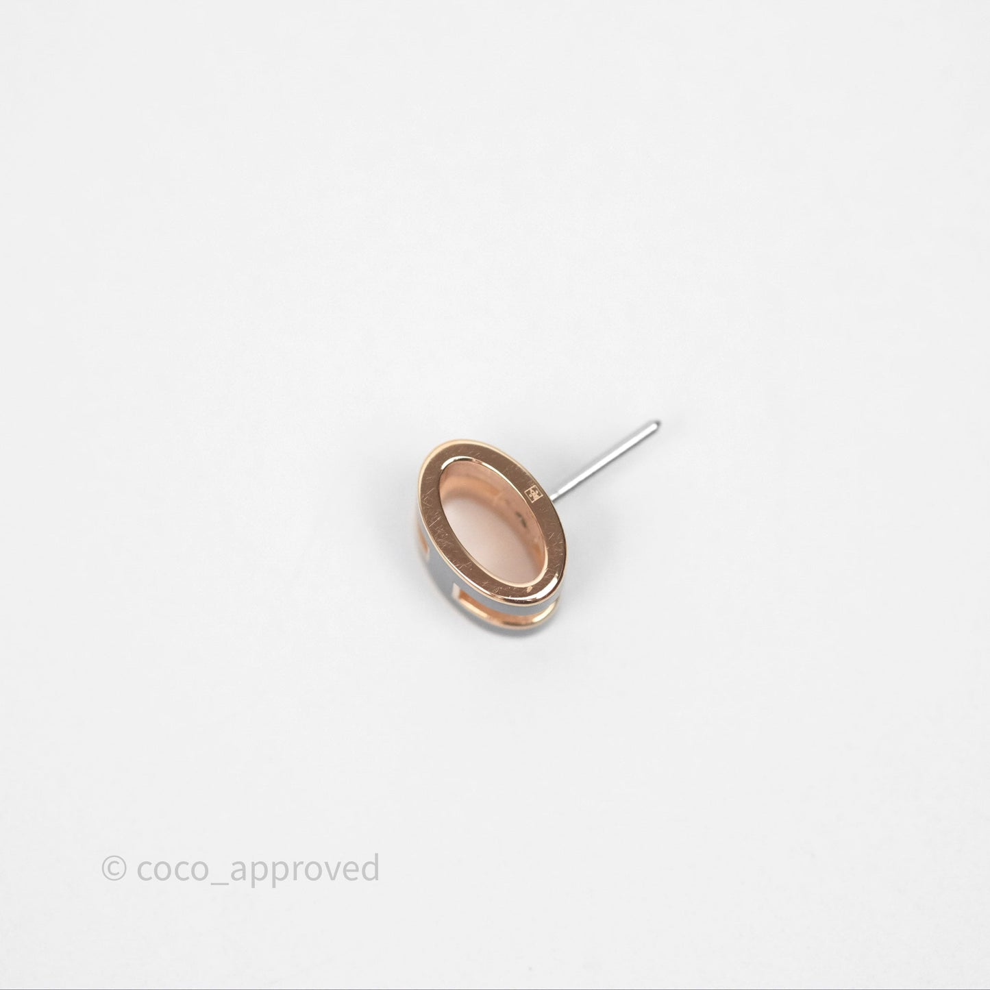 Hermès Pop H Earrings Black Rose Gold Hardware