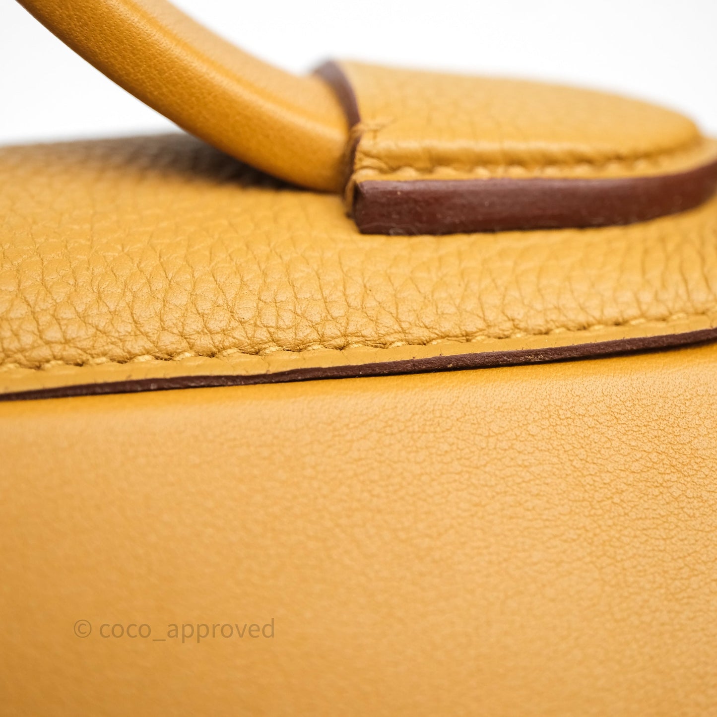 Hermès 24/24 29 Sesame 2S/ Terre Battue R1 Clemence/ Swift Gold Hardware