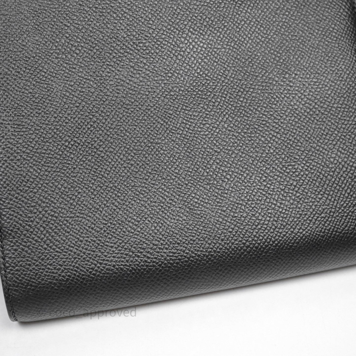 Hermès Clic 16 Wallet On Chain Noir Epsom Gold Hardware