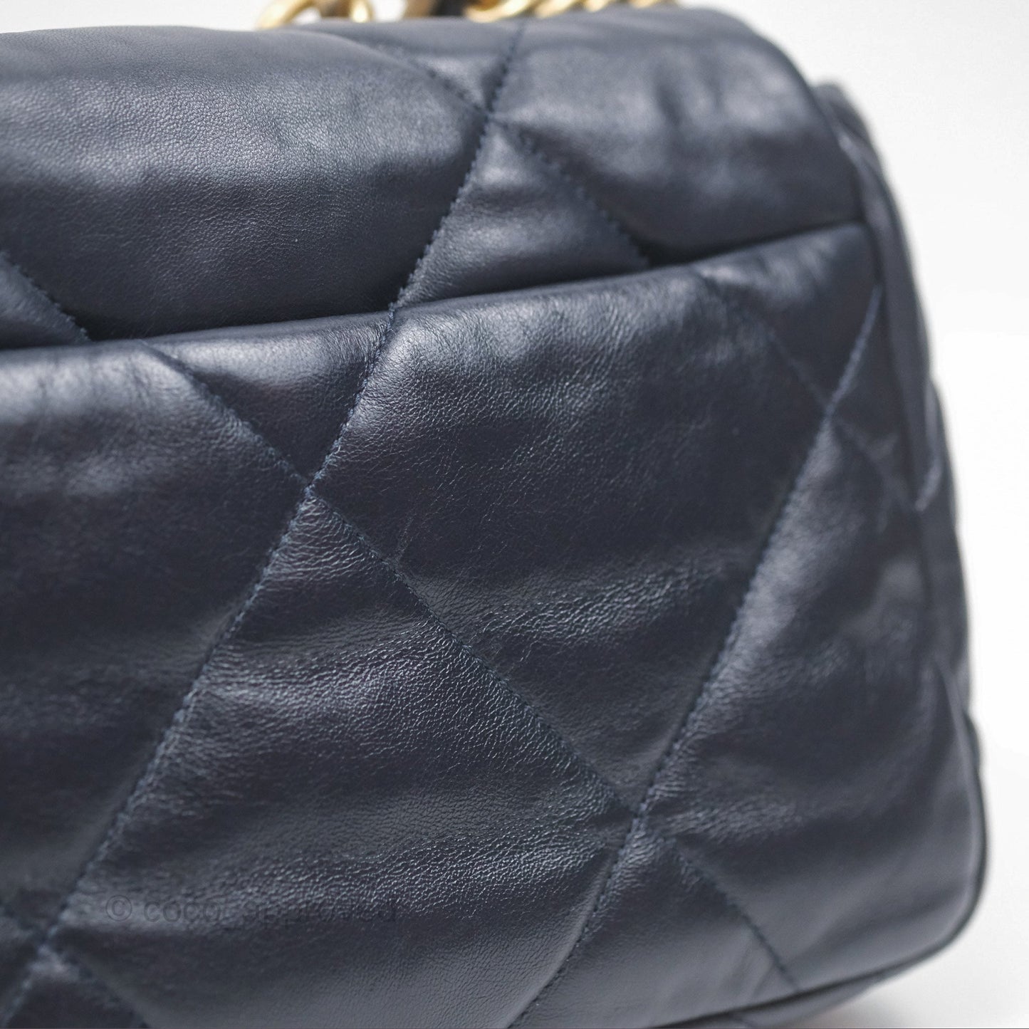 Chanel 19 Small Navy Mixed Hardware