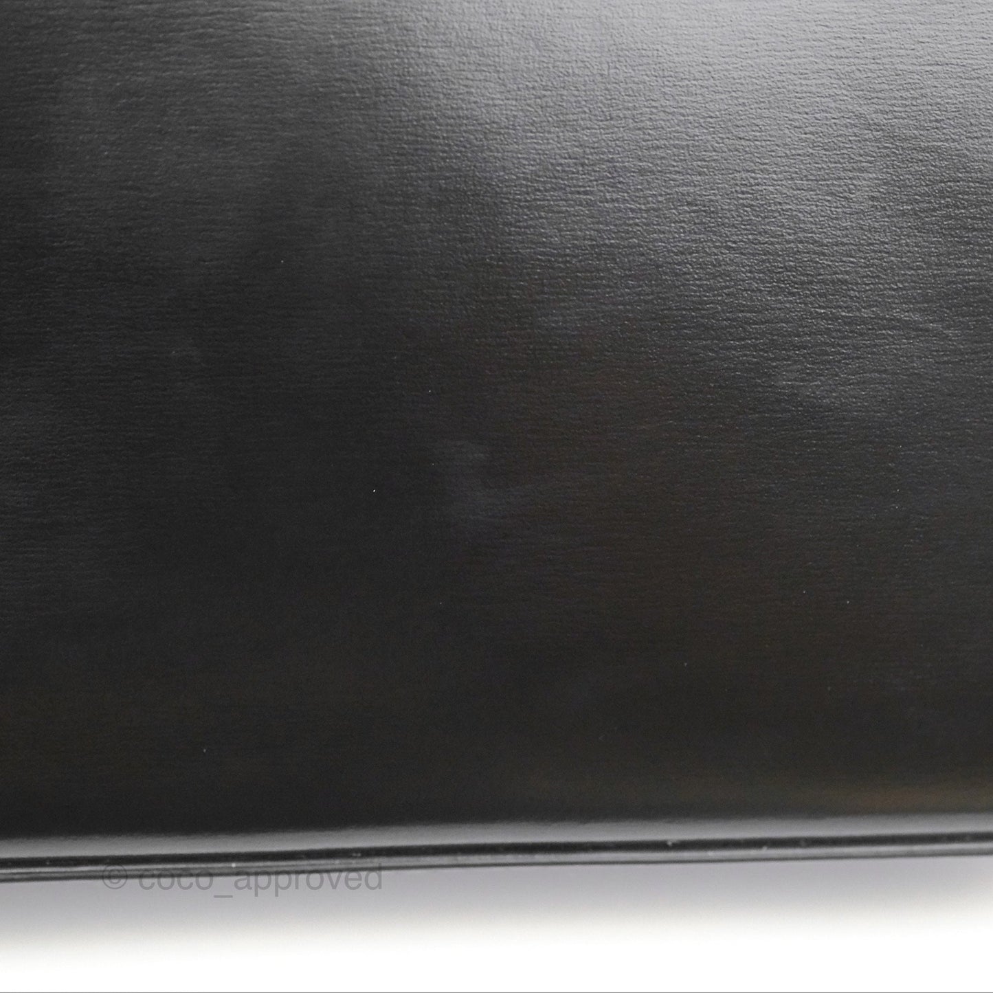 Celine Triomphe Shoulder Bag Black Calfskin