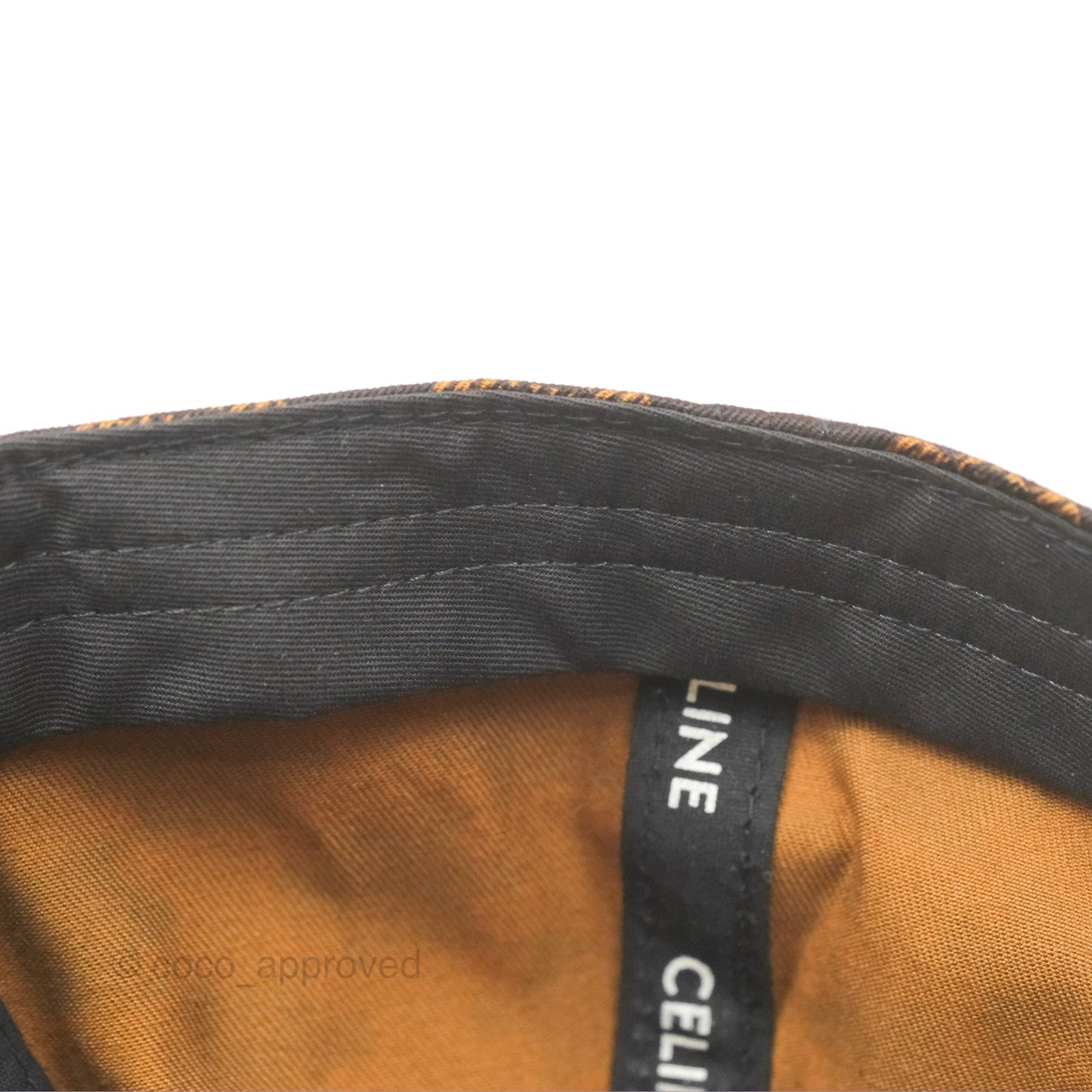 Celine Baseball Cap Cotton Triomphe