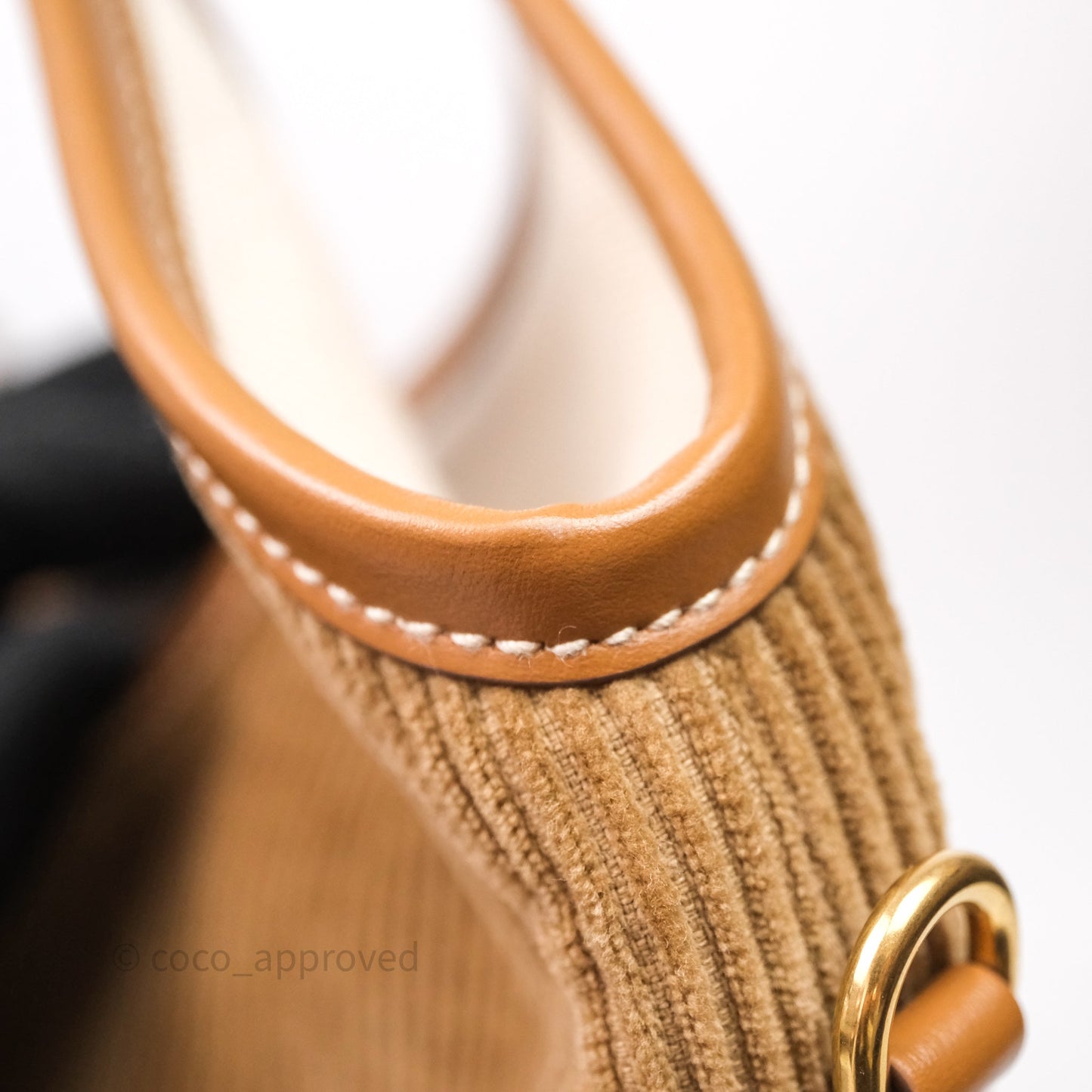 Miu Miu IVY Corduroy Bag Cinnamon