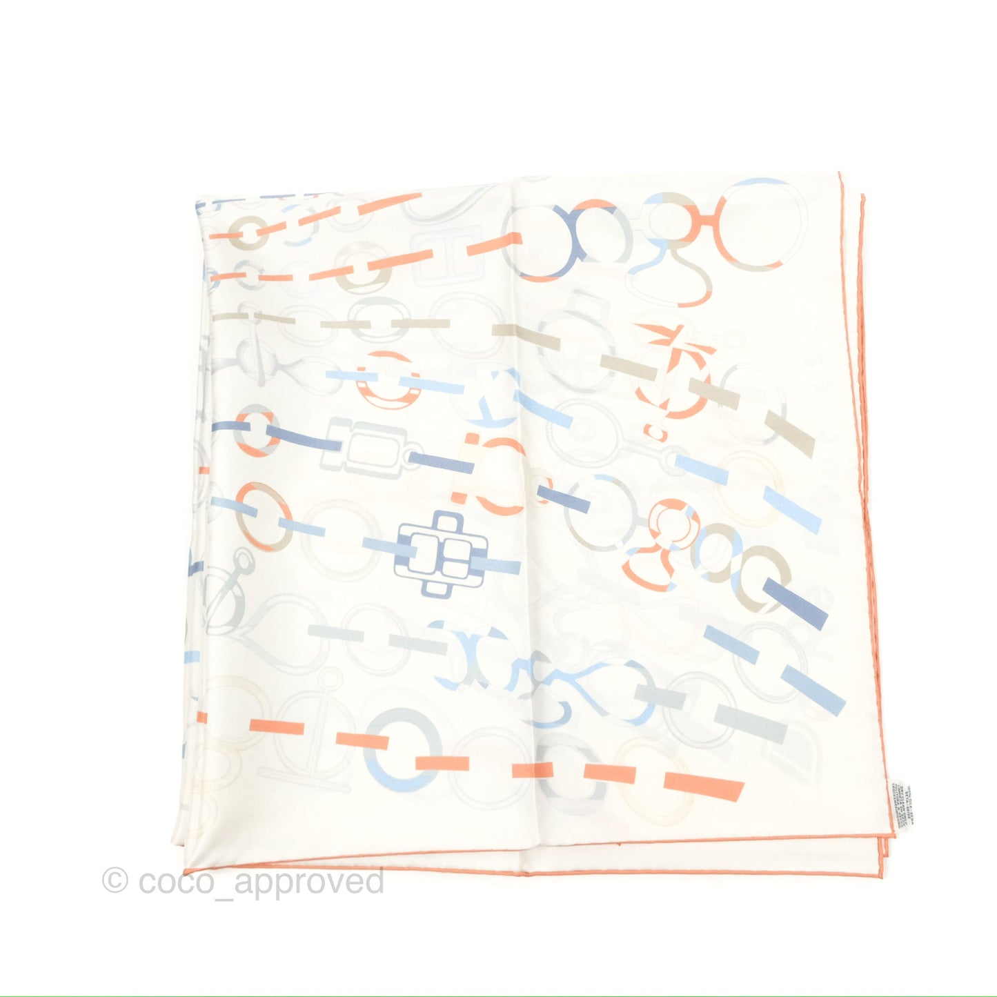 Hermès Do Re Boucles Scarf 90