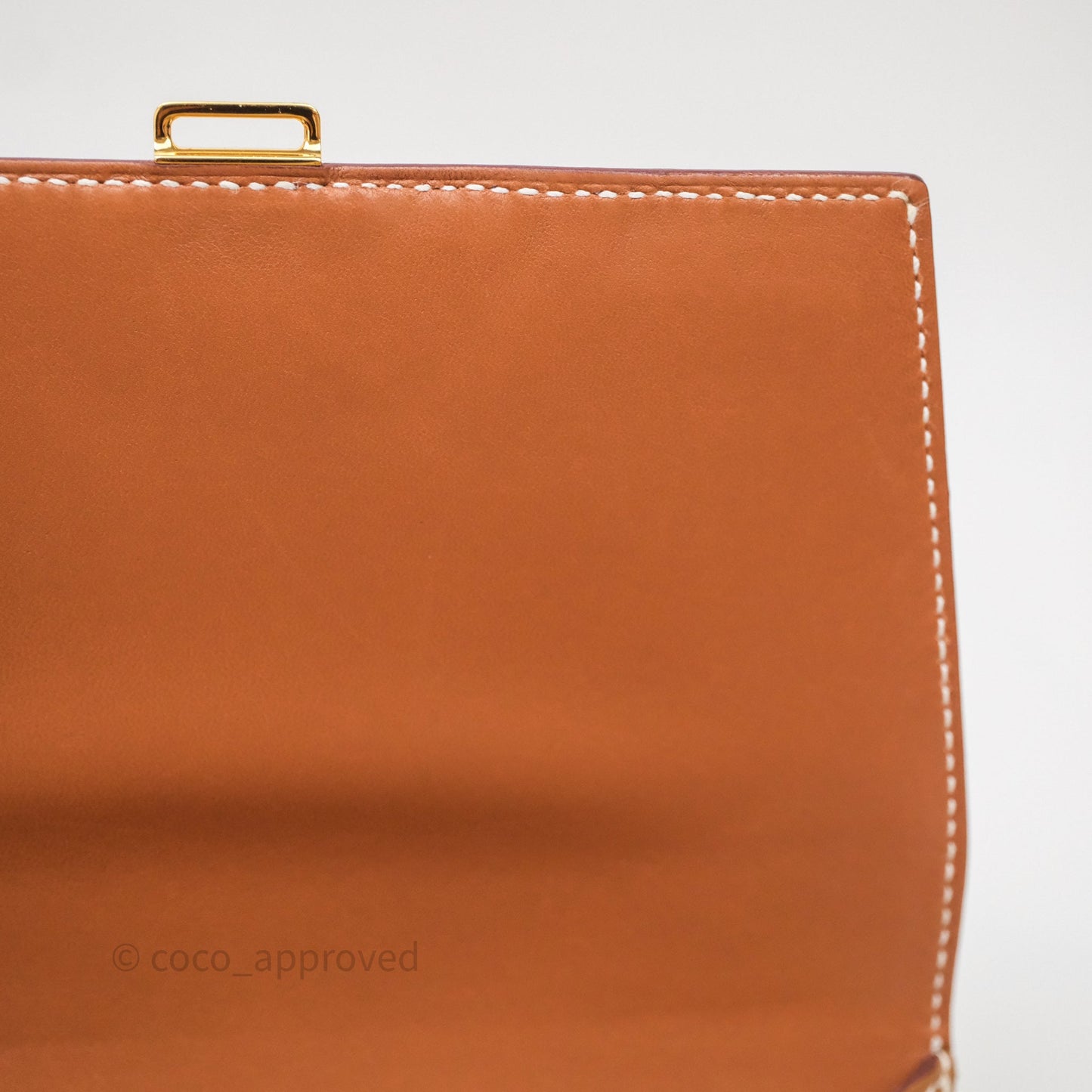 Hermès Della Cavalleria Mini Bag Gold 37 Epsom Gold Hardware