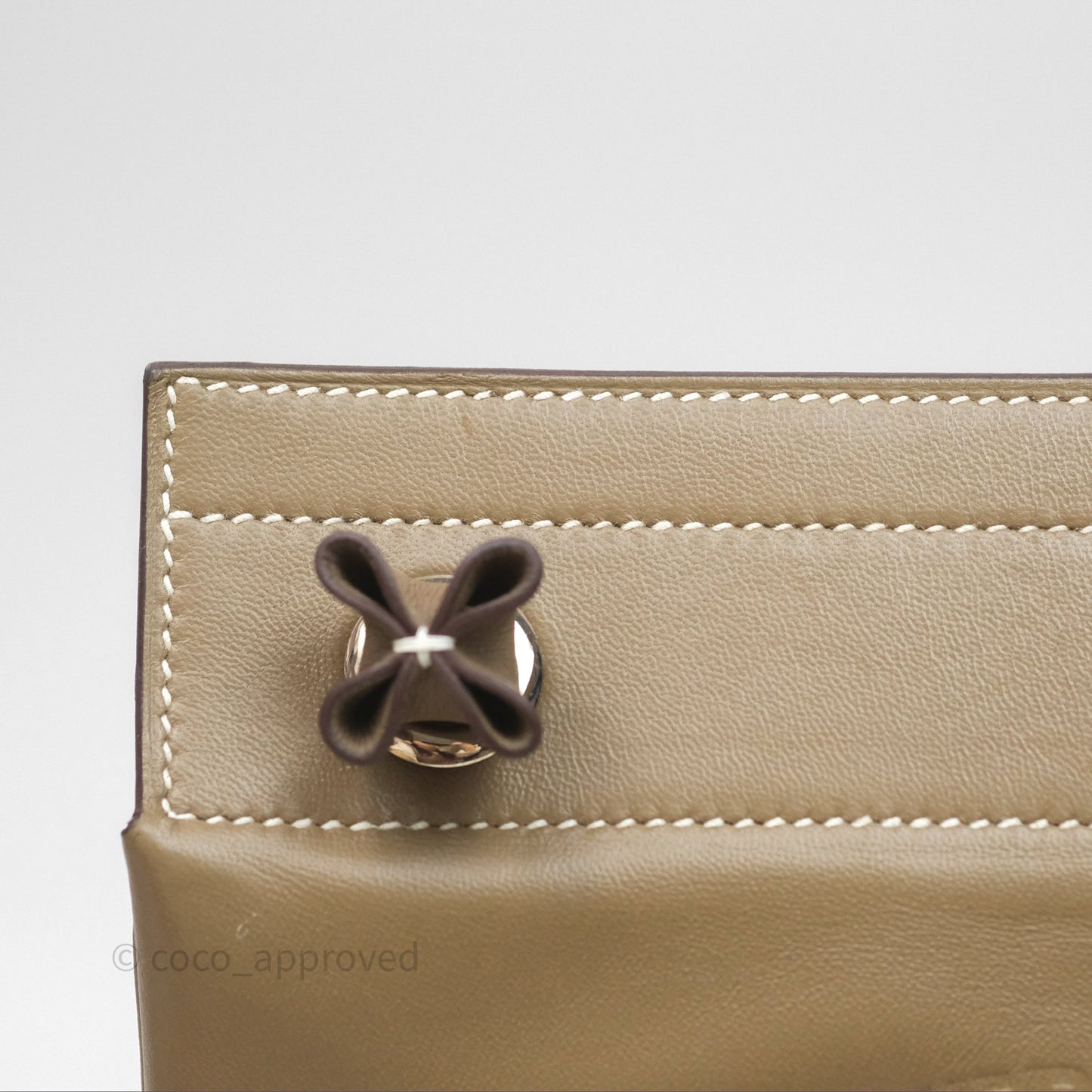 Hermès Mini Aline Bag Etoupe 18 Swift