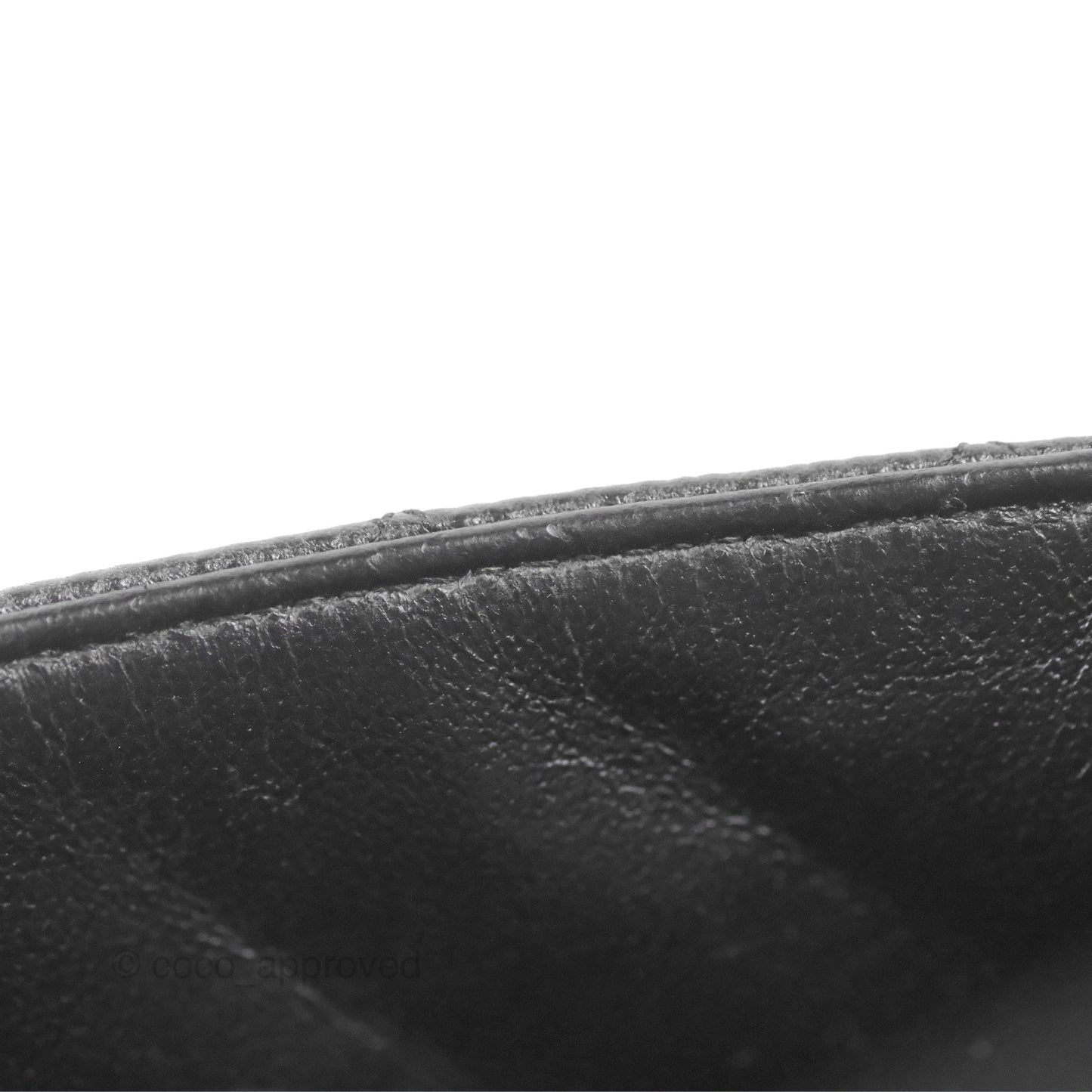 Chanel Quilted Mini Rectangular Flap Black Caviar Silver Hardware