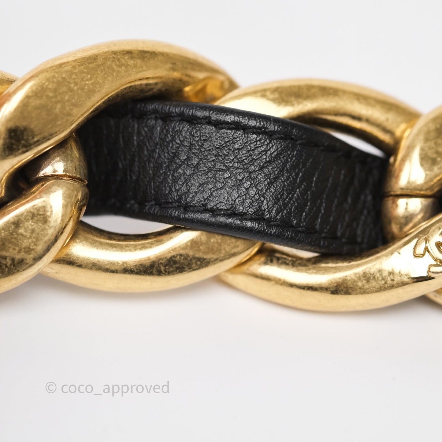 Chanel Small Funky Town Black Lambskin Aged Gold Hardware