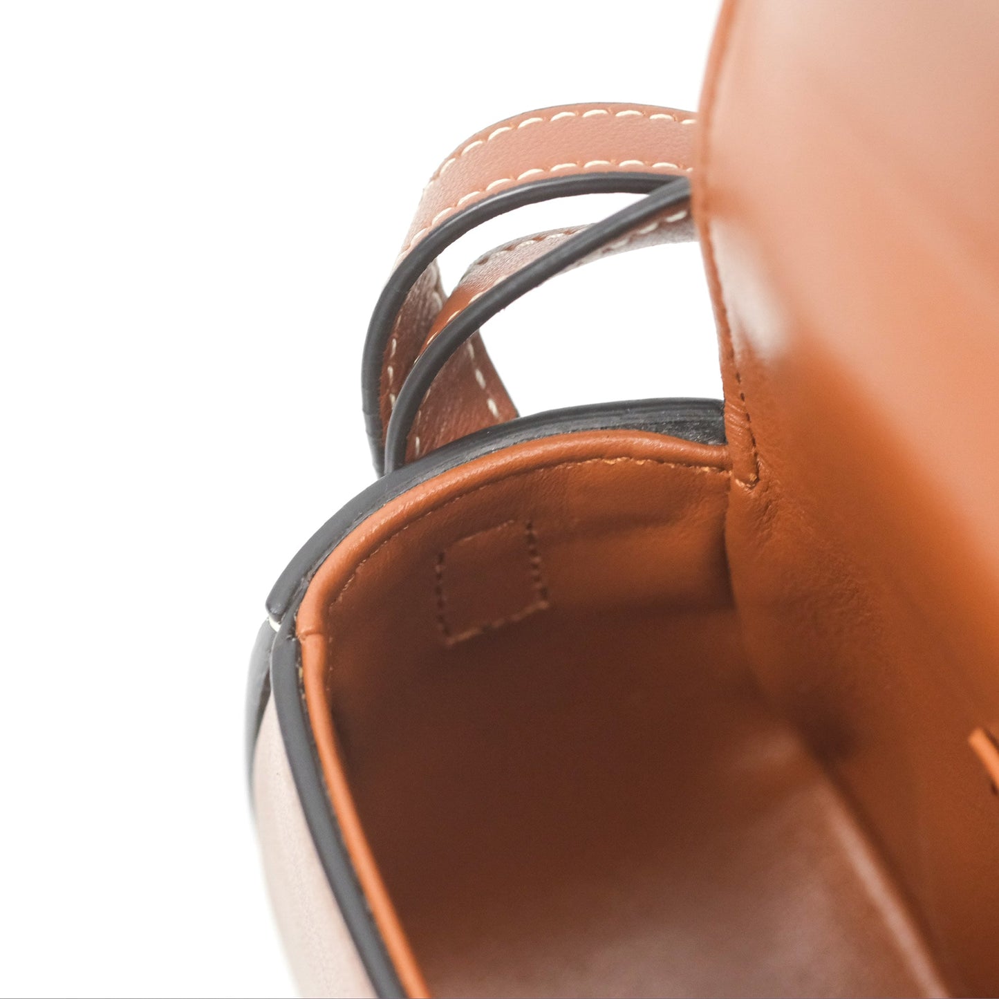 Celine Clutch on Strap Tabou Tan Calfskin