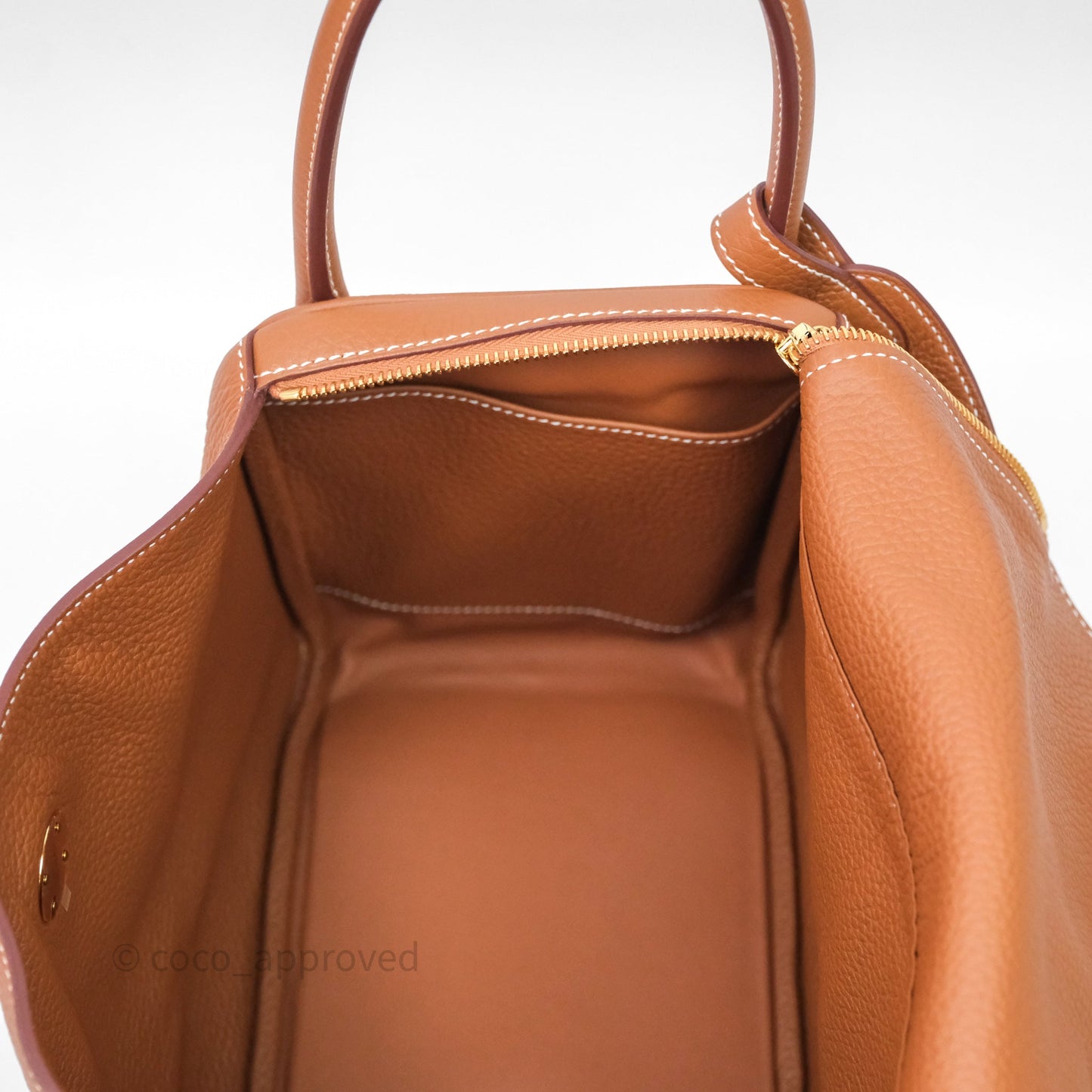 Hermès Lindy 30 Gold 37 Clemence Gold Hardware