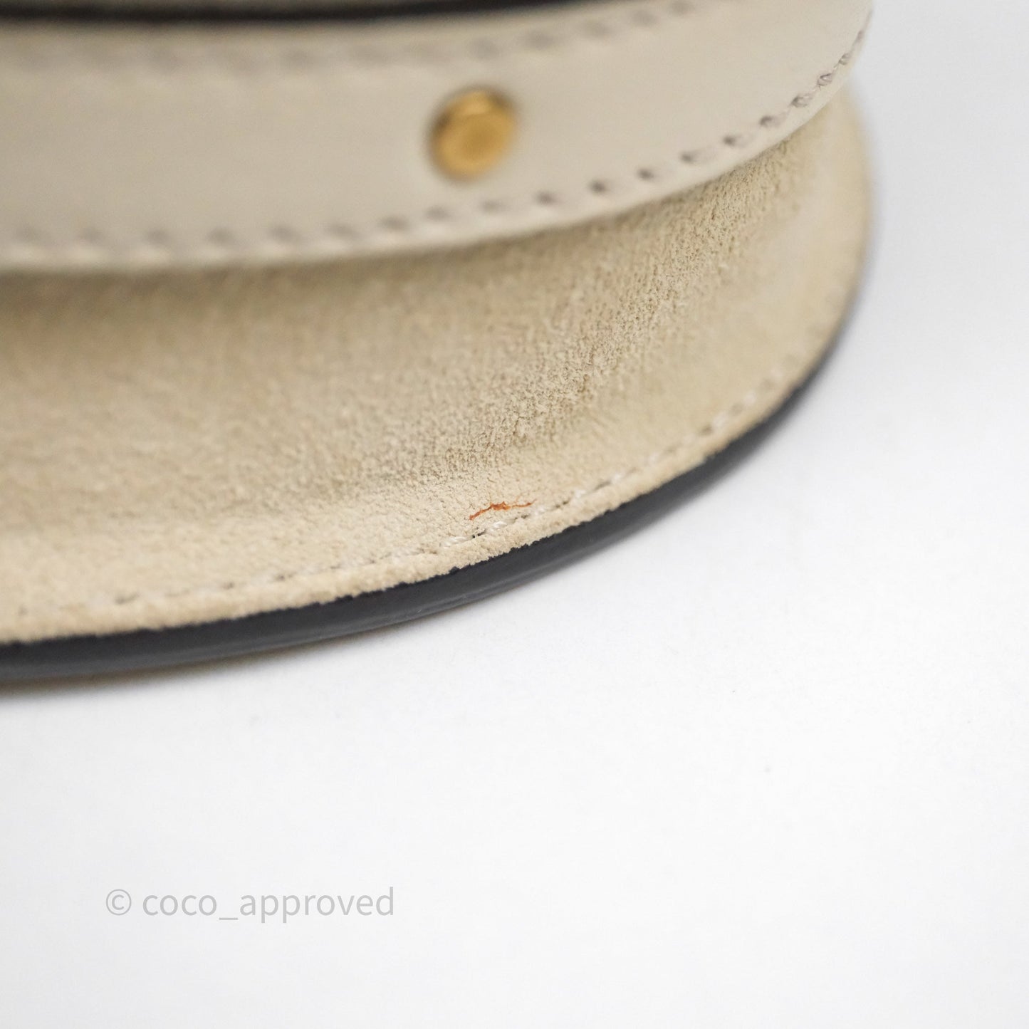Chloé Nile Crossbody Bag White Calfskin