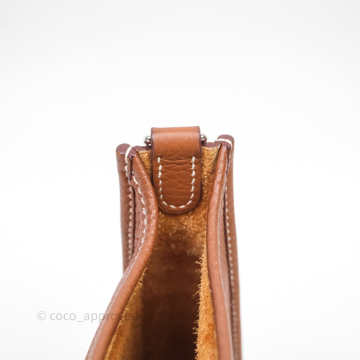Hermès Mini Evelyne 16 Amazone Gold 37 Clemence Palladium Hardware