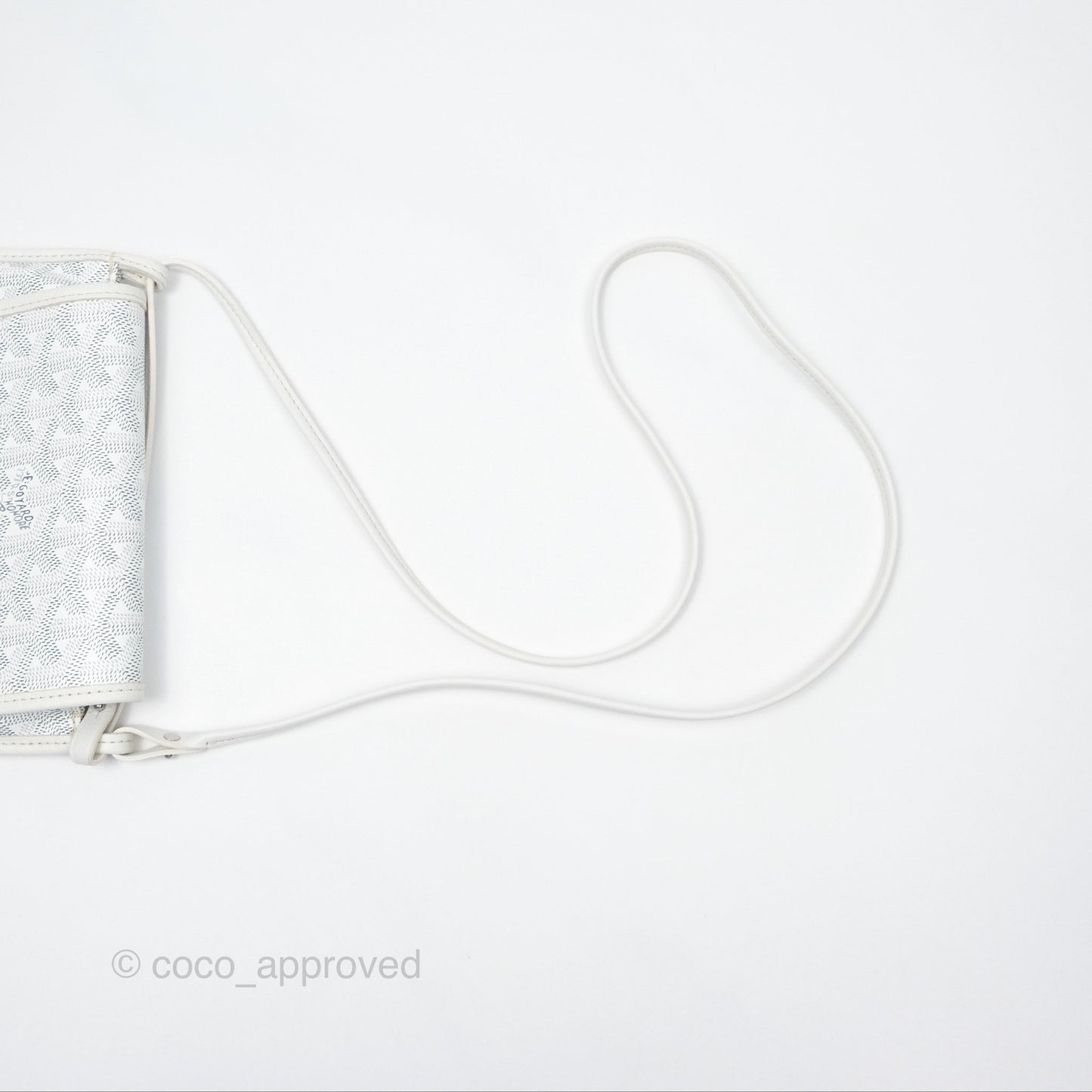 Goyard Plumet Pocket Wallet White