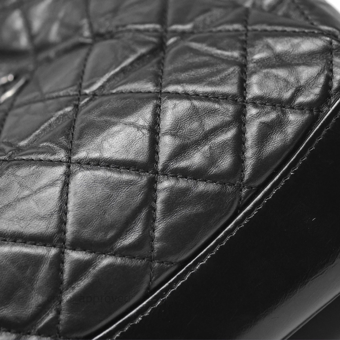Chanel Small Gabrielle Backpack Black Aged Calfskin