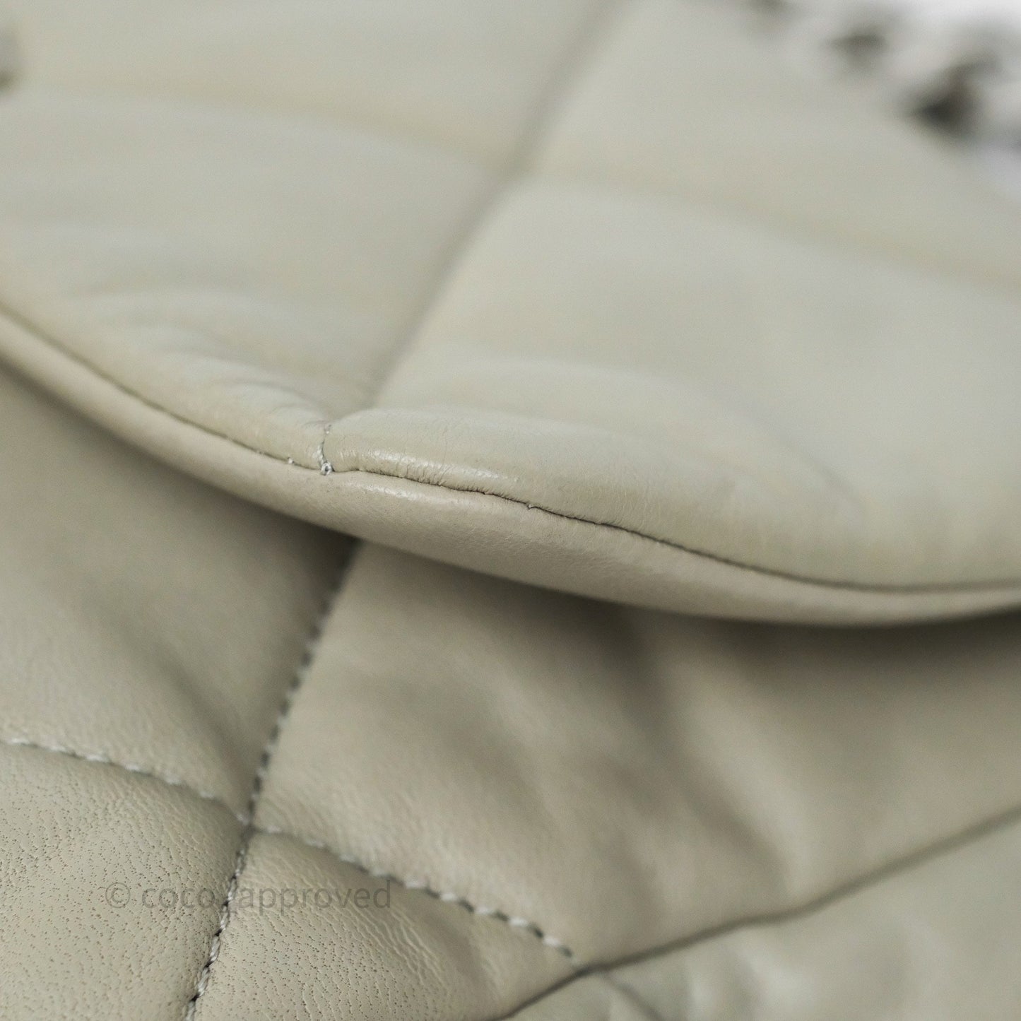 Chanel 19 Small Sage Grey Mixed Hardware