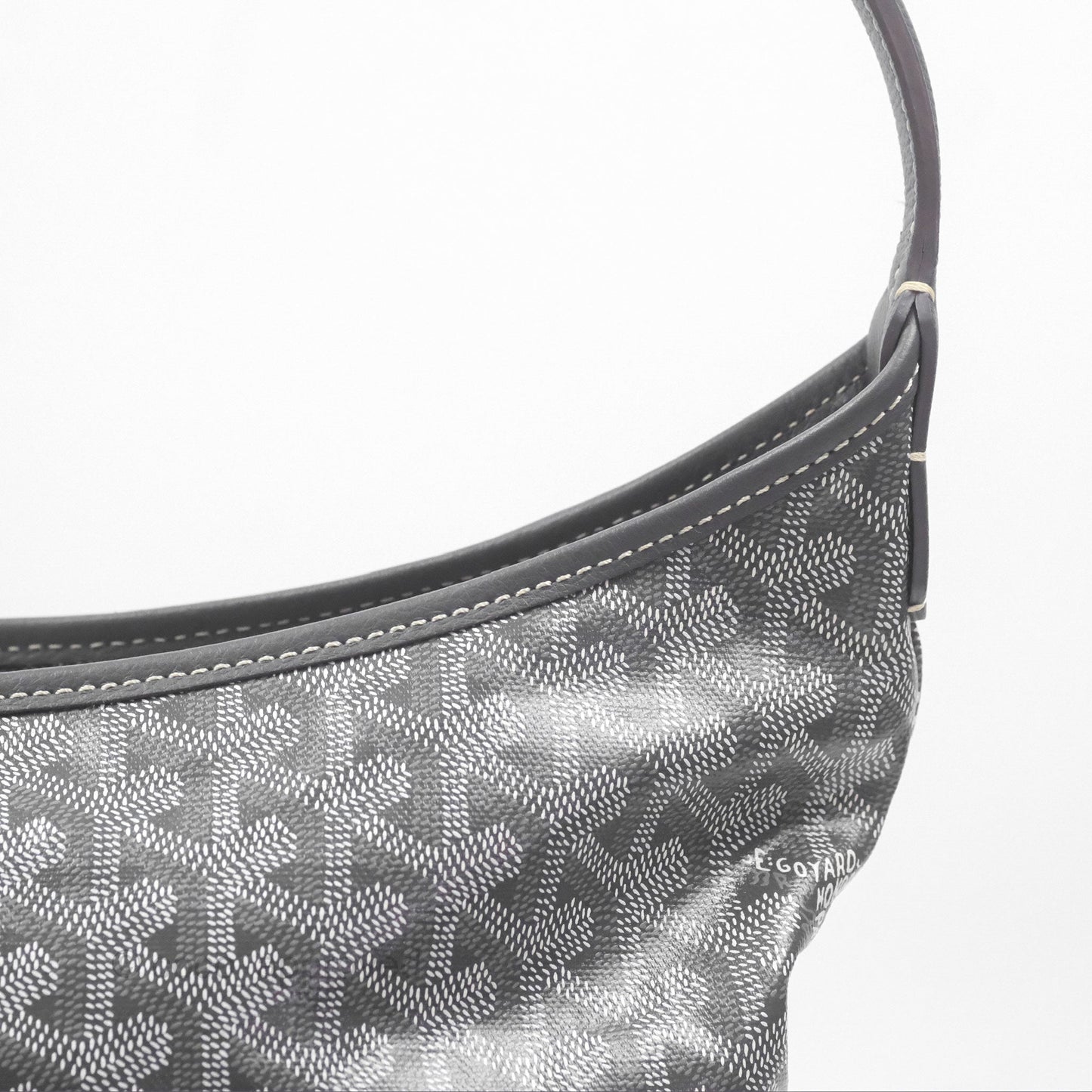 Goyard Bohème Hobo Bag Grey Goyardine Canvas