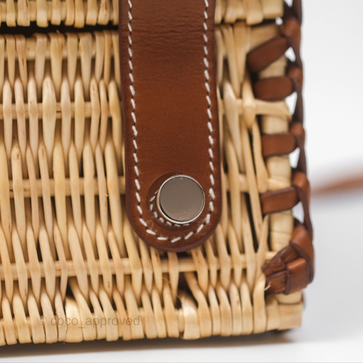 Hermès Birkin Picnic 25 Osier/ Barenia Naturel 27/ Fauve 34 Palladium Hardware