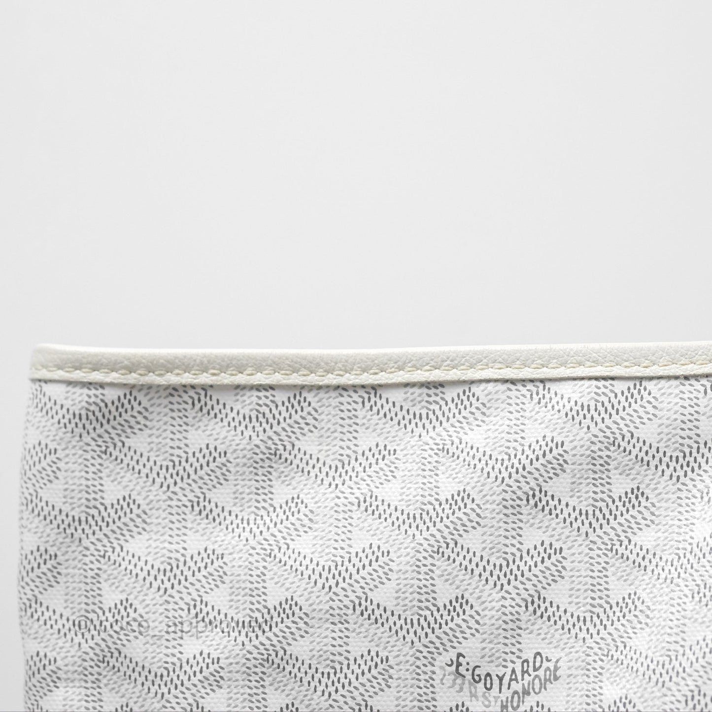 Goyard Saint Louis Tote Bag GM Blanc White