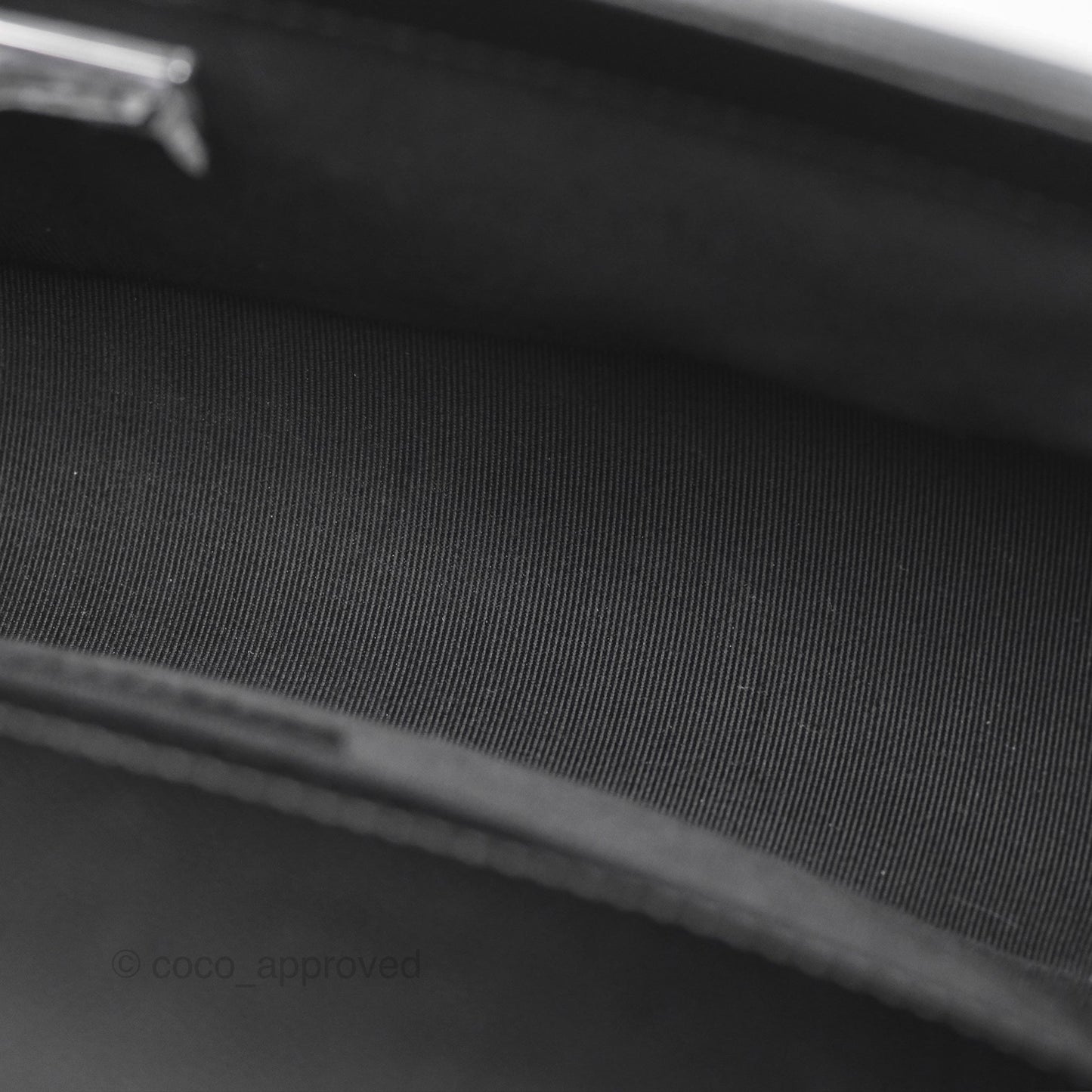 Chanel Medium Boy Quilted Black Caviar Ruthenium Hardware