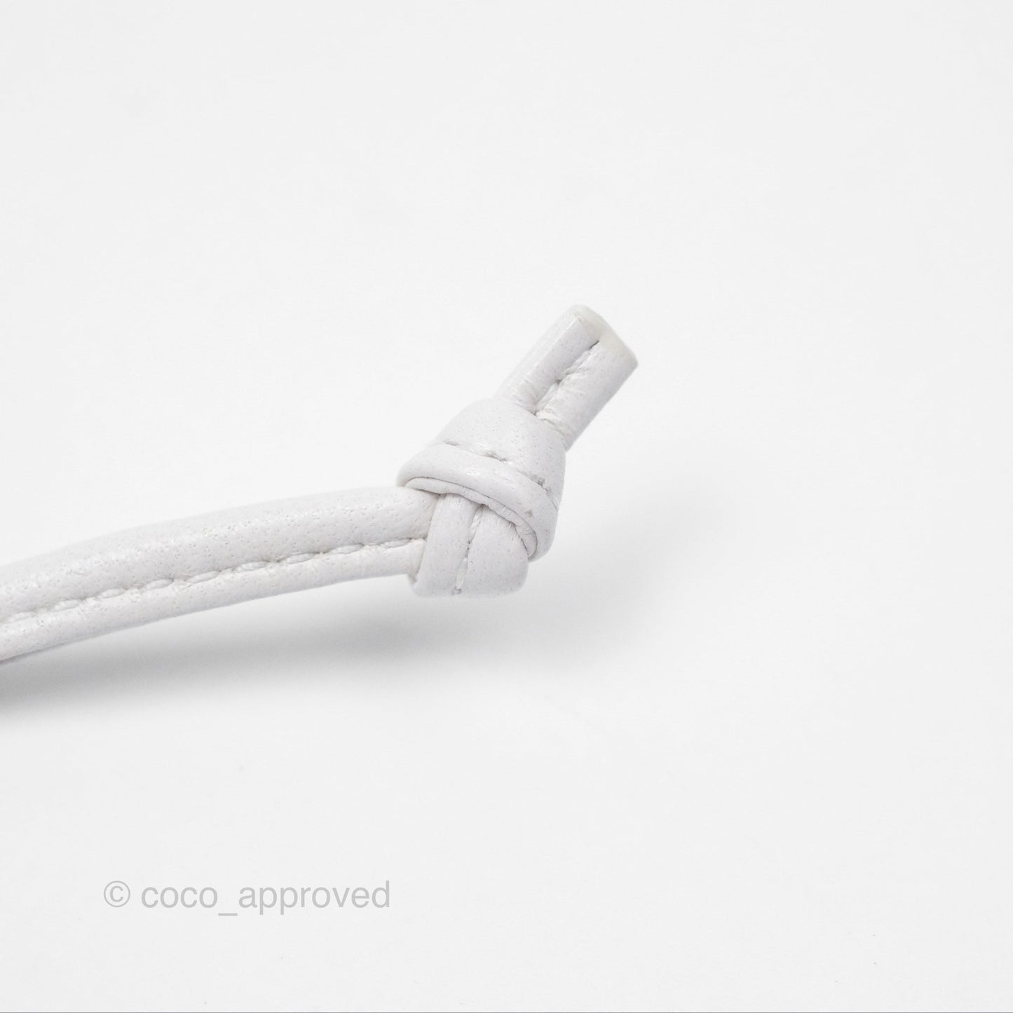 Bottega Veneta The Mini Pouch Boucle Raffia White