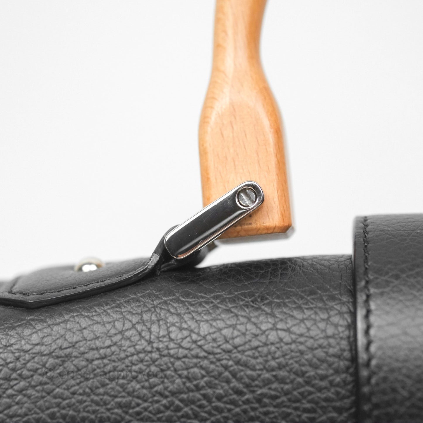 Goyard Saïgon Mini Bag Chevroches Calfskin Black