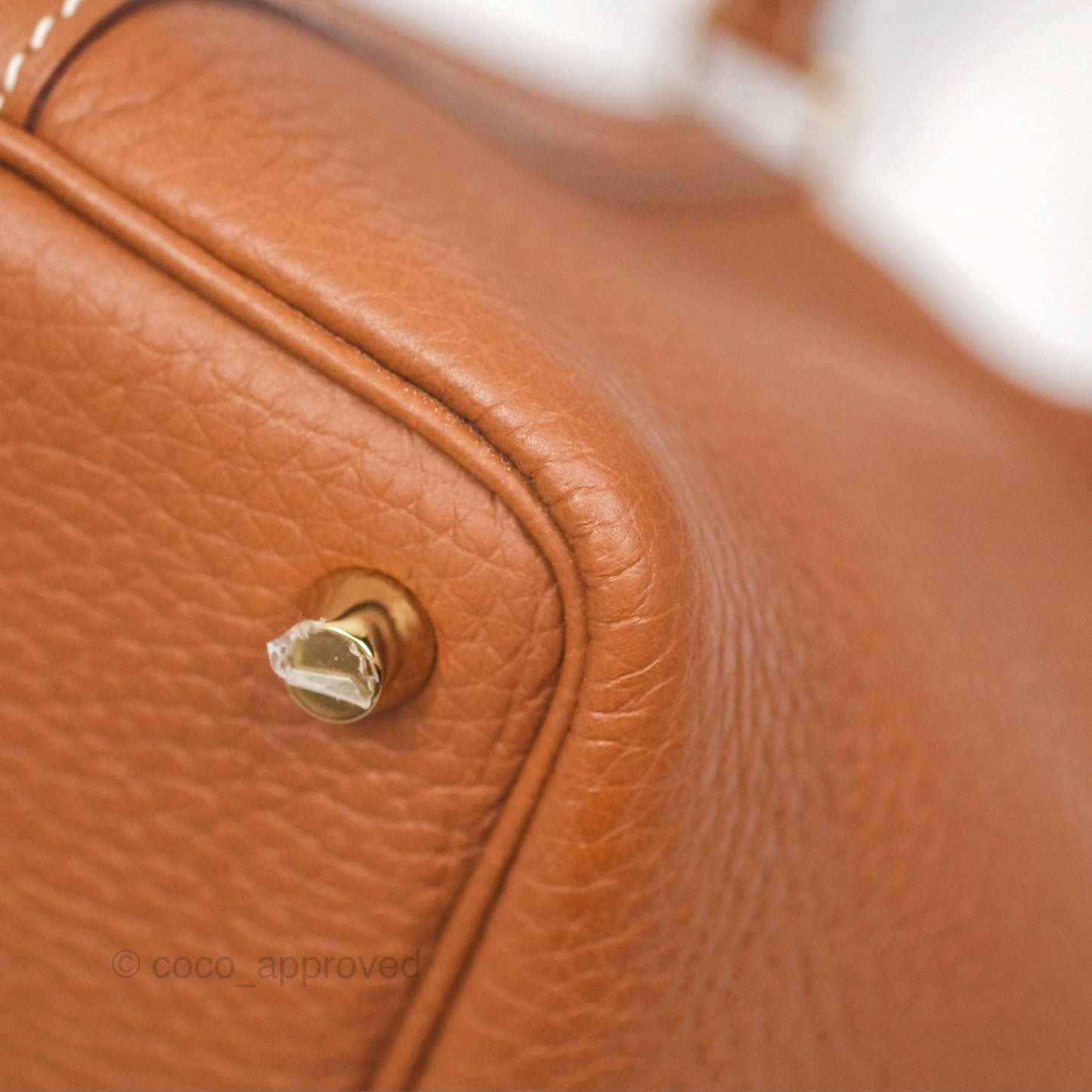 Hermès Picotin Lock 18 Gold Clemence Gold Hardware