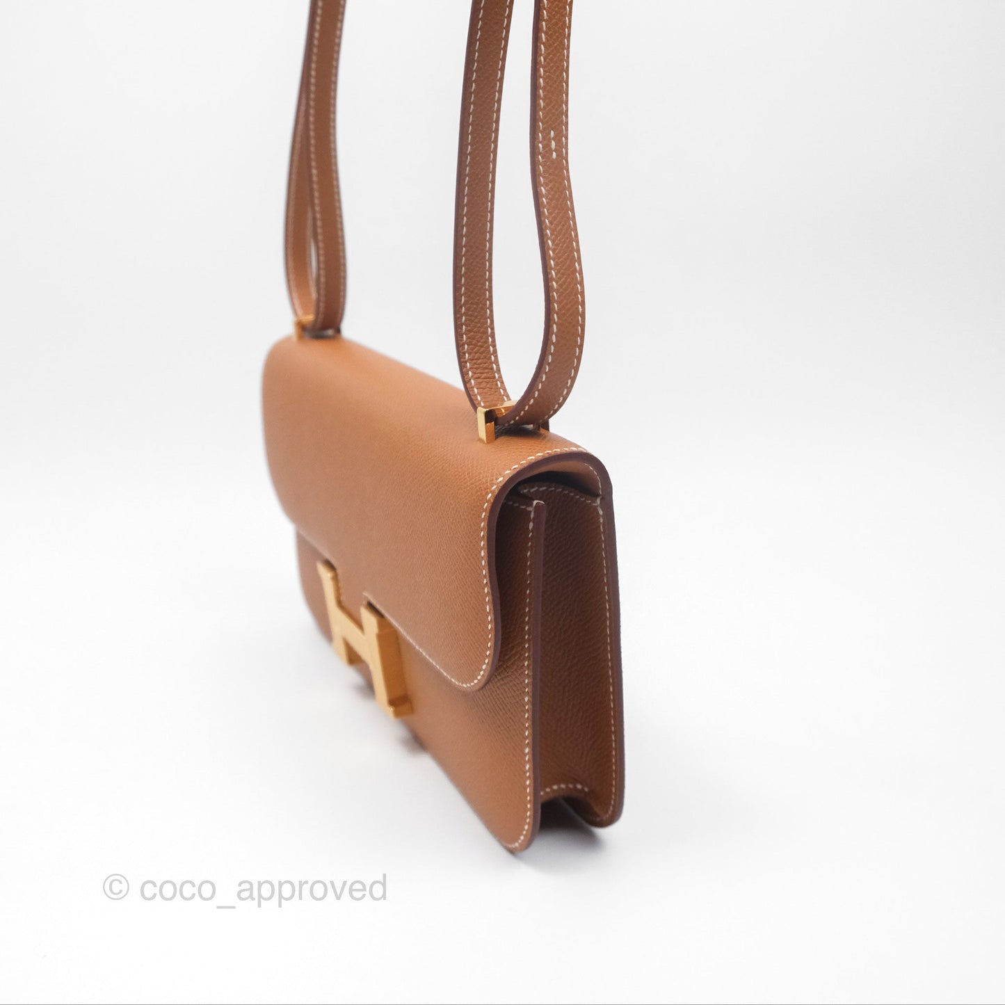 Hermès Constance Elan Gold Epsom Gold Hardware