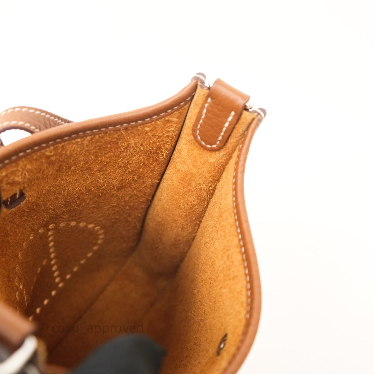 Hermès Mini Evelyne 16 Amazone Gold 37 Clemence Palladium Hardware