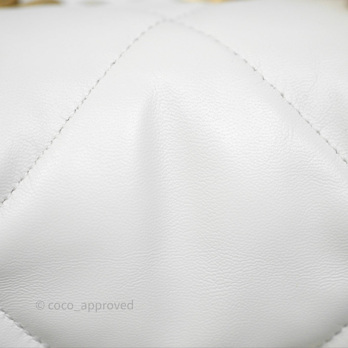 Chanel 19 Small White Mixed Hardware