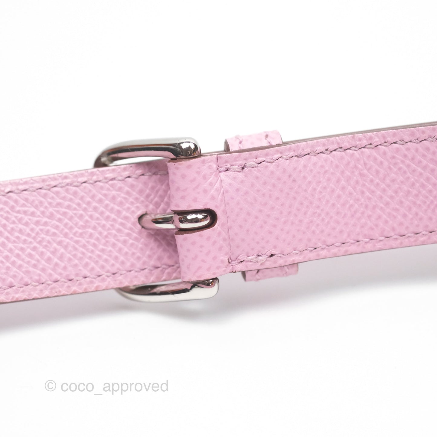 Hermès Della Cavalleria Mini Bag Mauve Sylvestre X9 Epsom Palladium Hardware