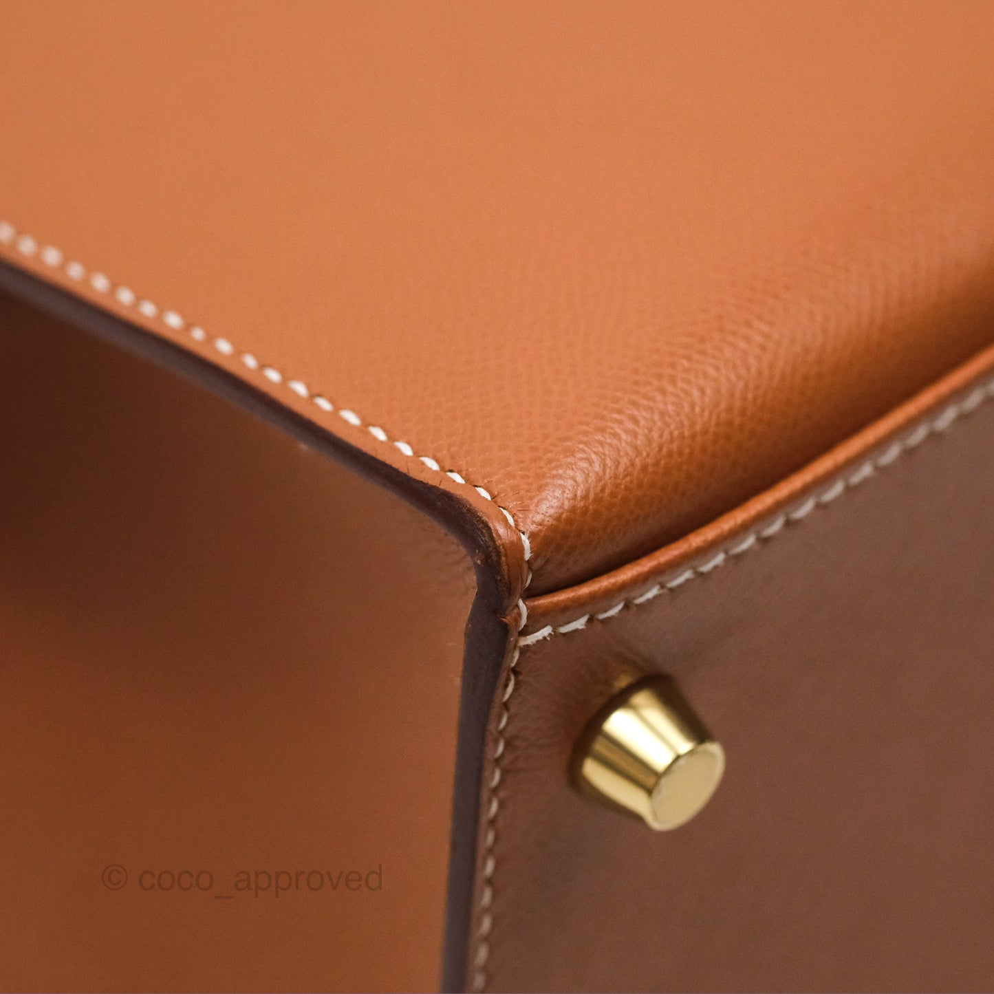 Hermès Kelly 28 Sellier Gold 37 Epsom Gold Hardware