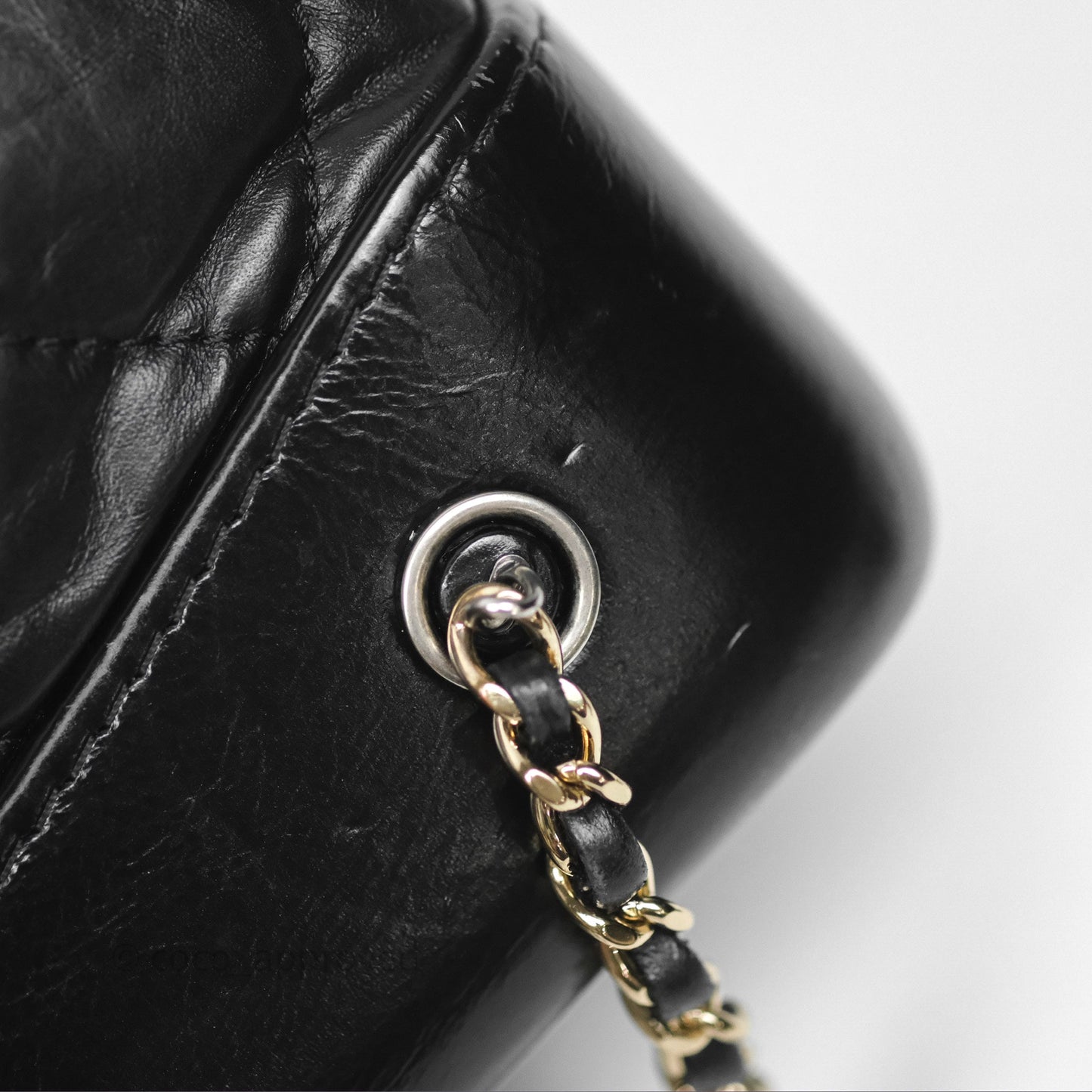 Chanel Small Gabrielle Backpack Black Aged Calfskin
