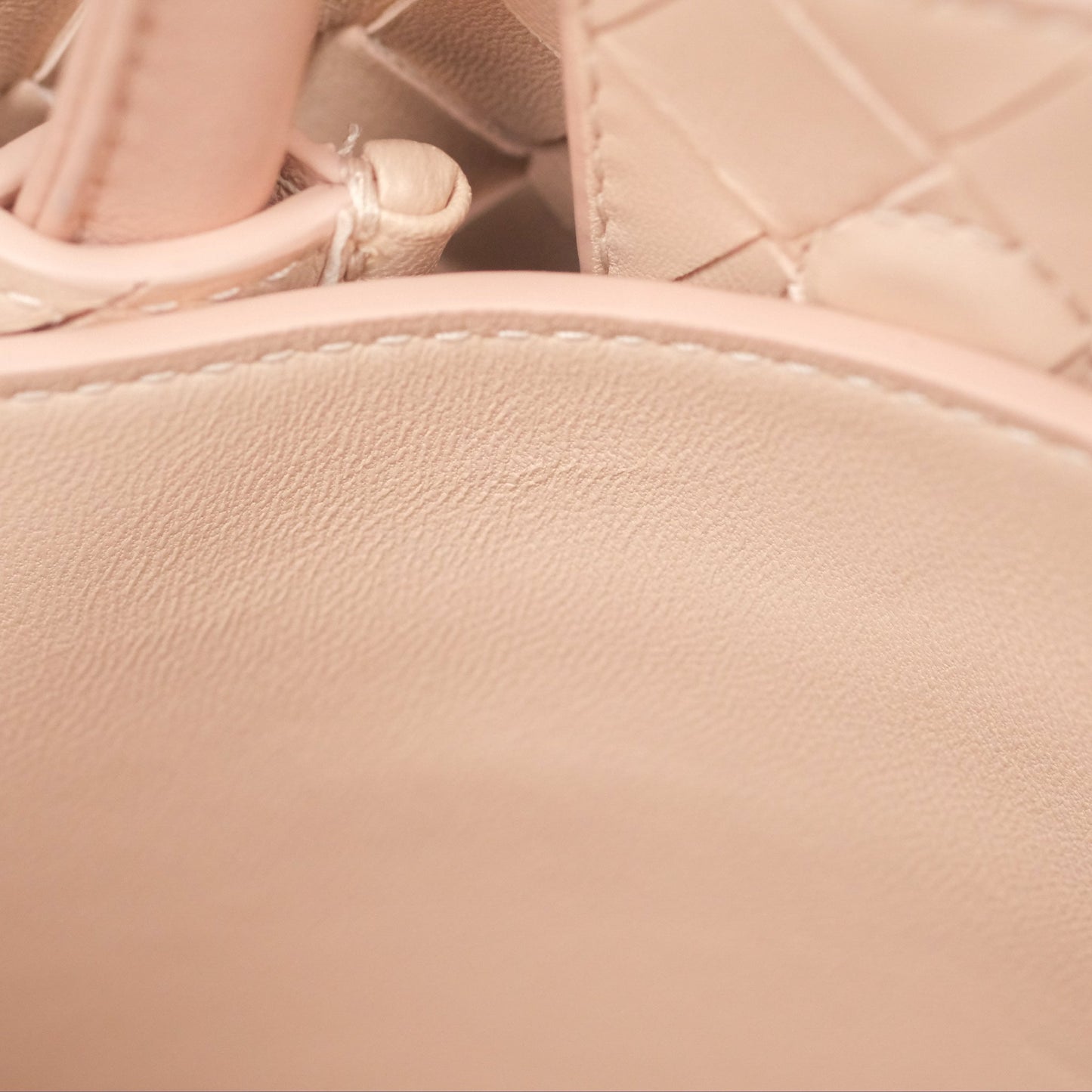 Bottega Veneta Small Andiamo Bag Lotus Intrecciato Lambskin