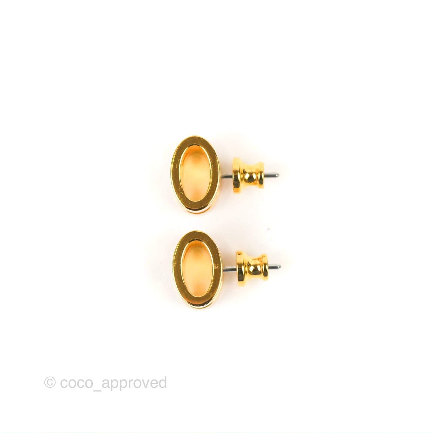 Hermès Pop H Earrings Rose Dragee Gold Hardware