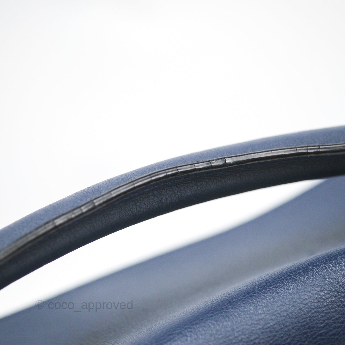 Loewe Medium Puzzle Bag Navy Calfskin