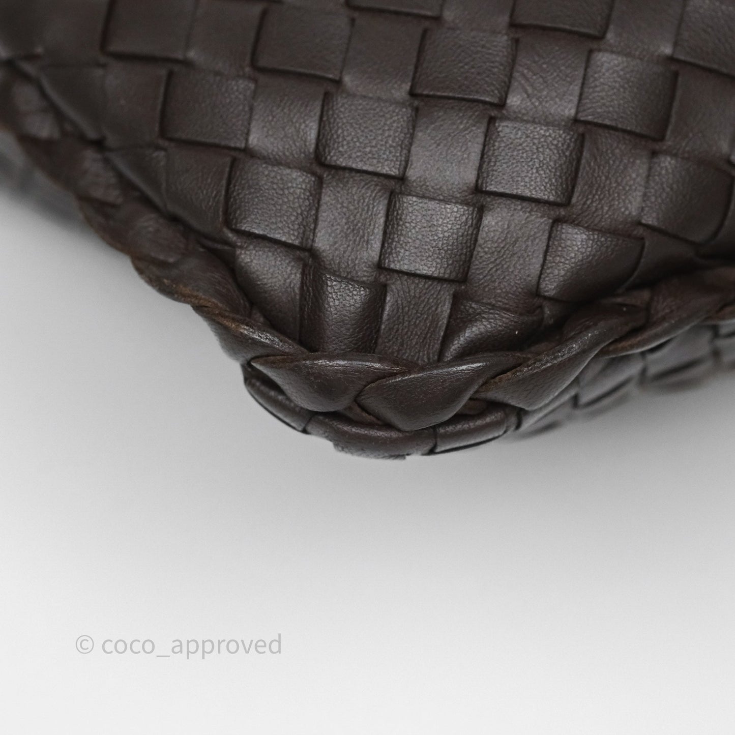 Bottega Veneta Veneta Hobo Ebano Nappa Intrecciato