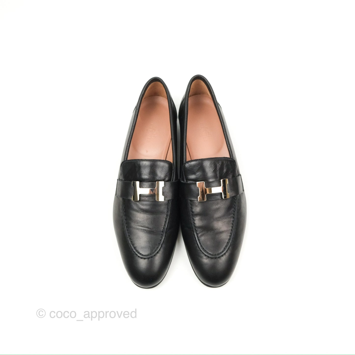 Hermès Paris Loafer H Goatskin Size 39