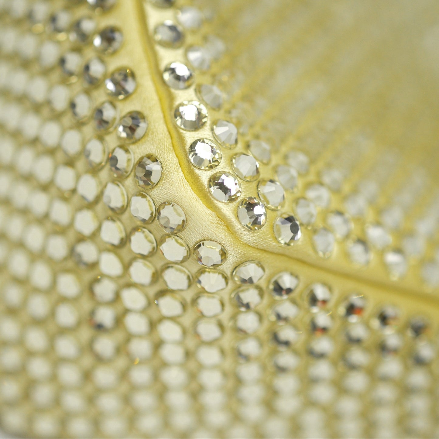 Prada Re-Edition 2000 Nylon Mini Bag Yellow Crystal Embellished