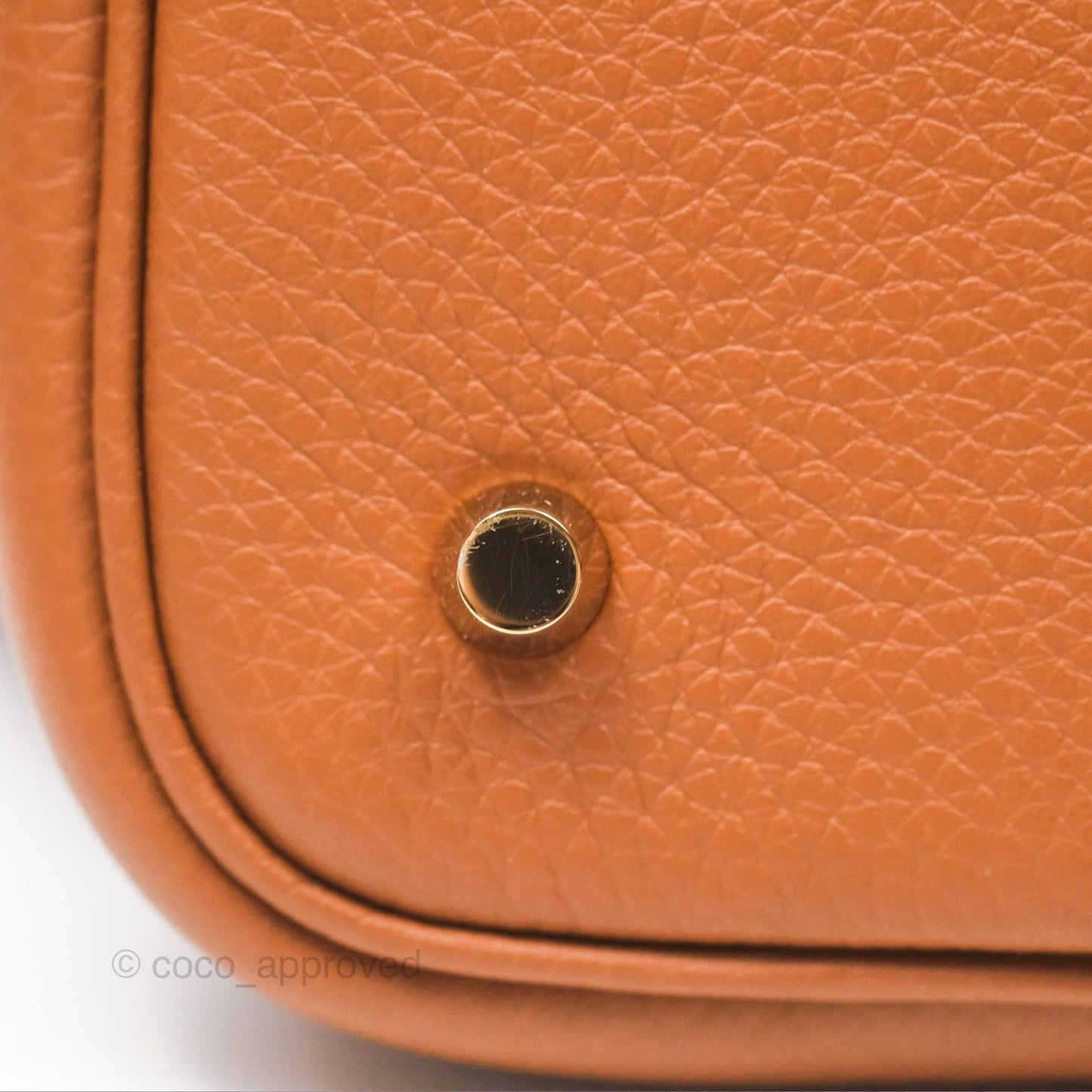 Hermès Picotin 22 Gold Clemence Gold Hardware