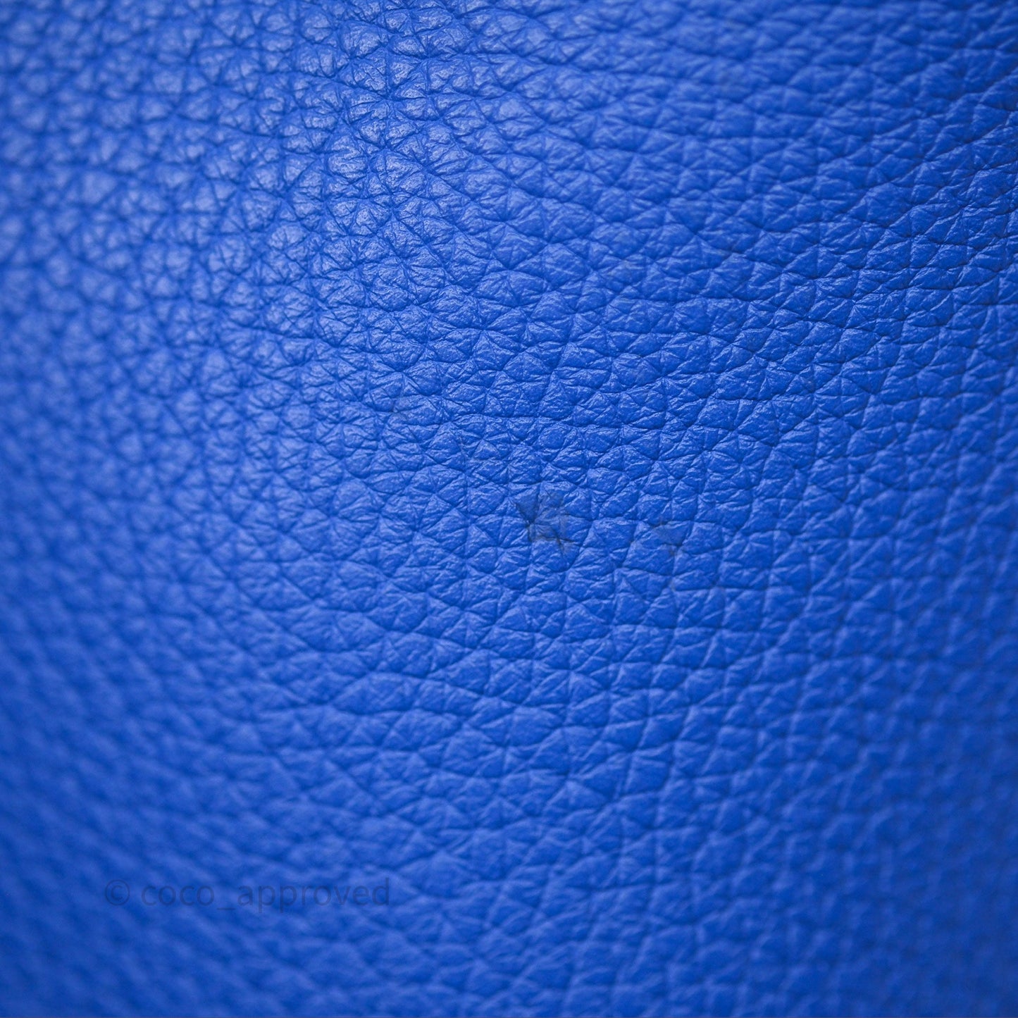 Hermès Picotin 18 Bleu Électrique 7T Clemence Gold Hardware