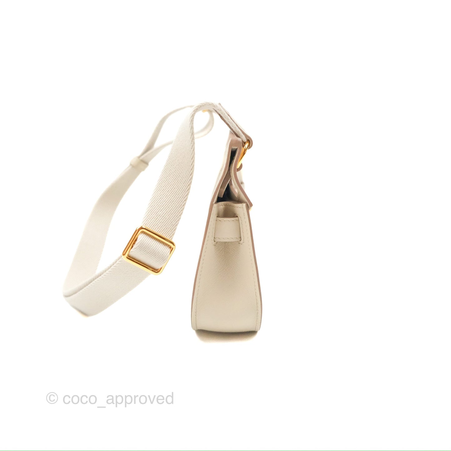 Hermès Mini Jypsiere Beton Evercolor Gold Hardware