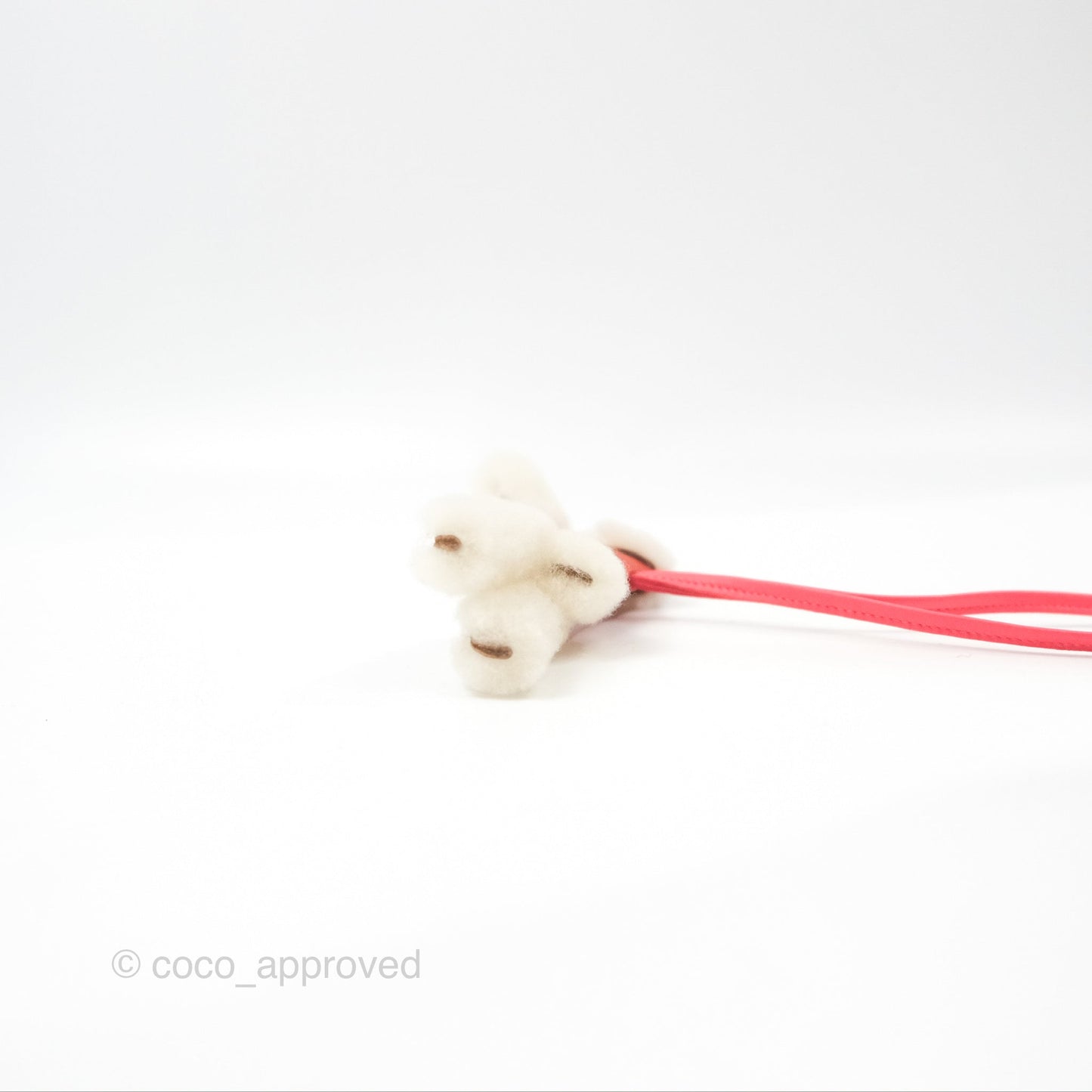 Hermès Fox Terrier Budy Charm Orange