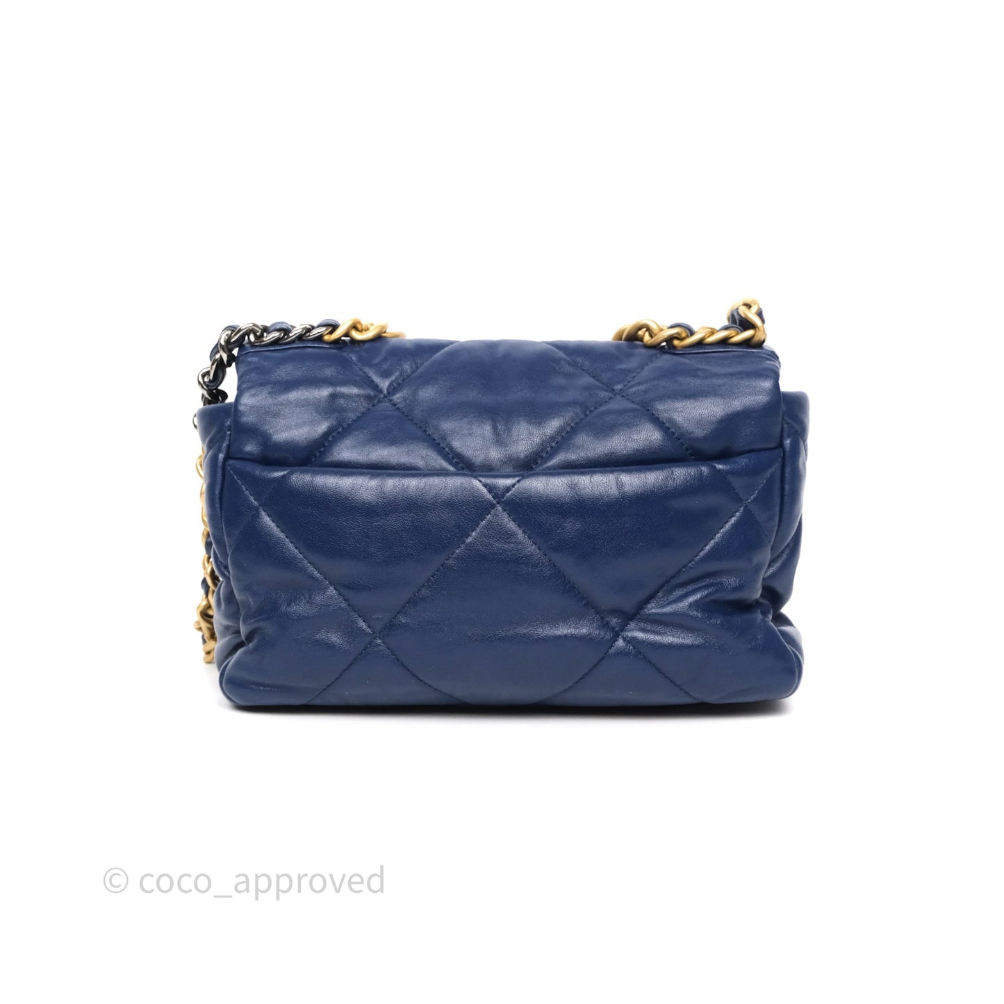 Chanel 19 Small Navy Mixed Hardware