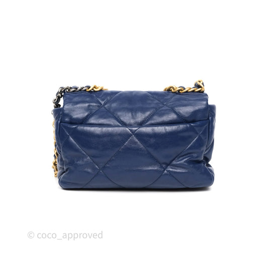 Chanel 19 Small Navy Mixed Hardware