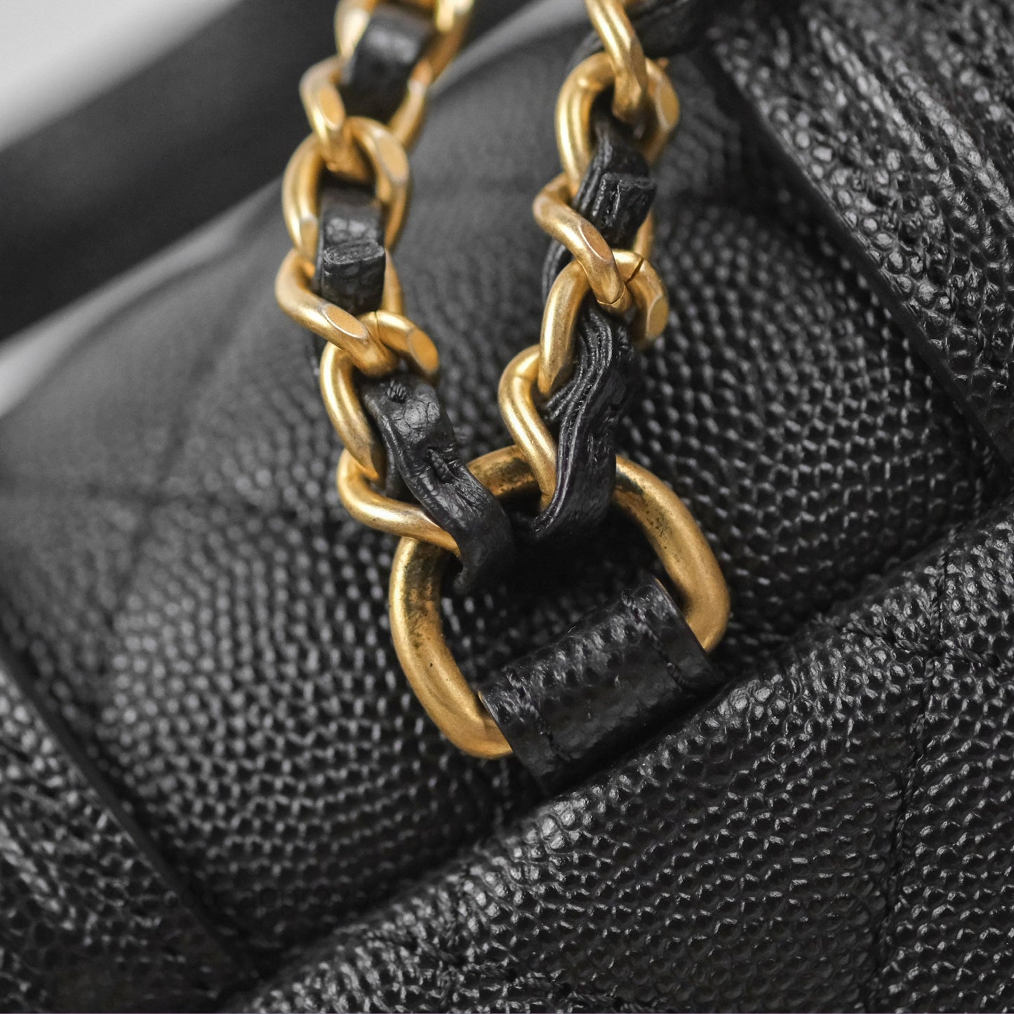 Chanel Small Quilted Filigree Backpack Black Caviar