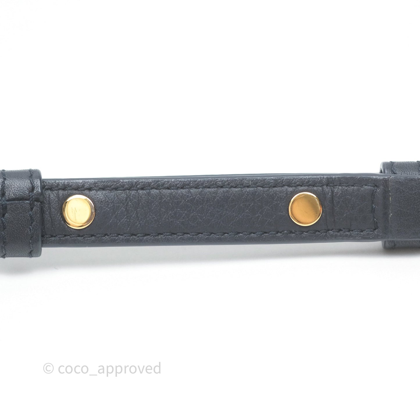 Loro Piana Extra Pocket L19 Navy Grained Calfskin