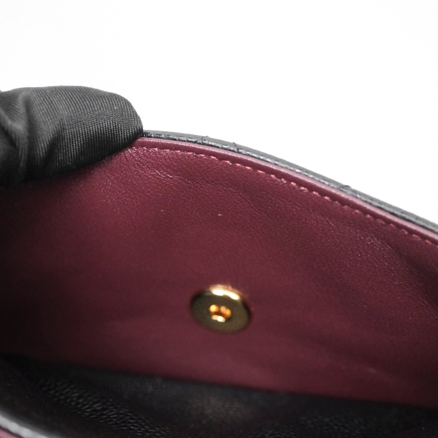 Chanel Small Classic Flap Quilted Black Caviar Gold Hardware