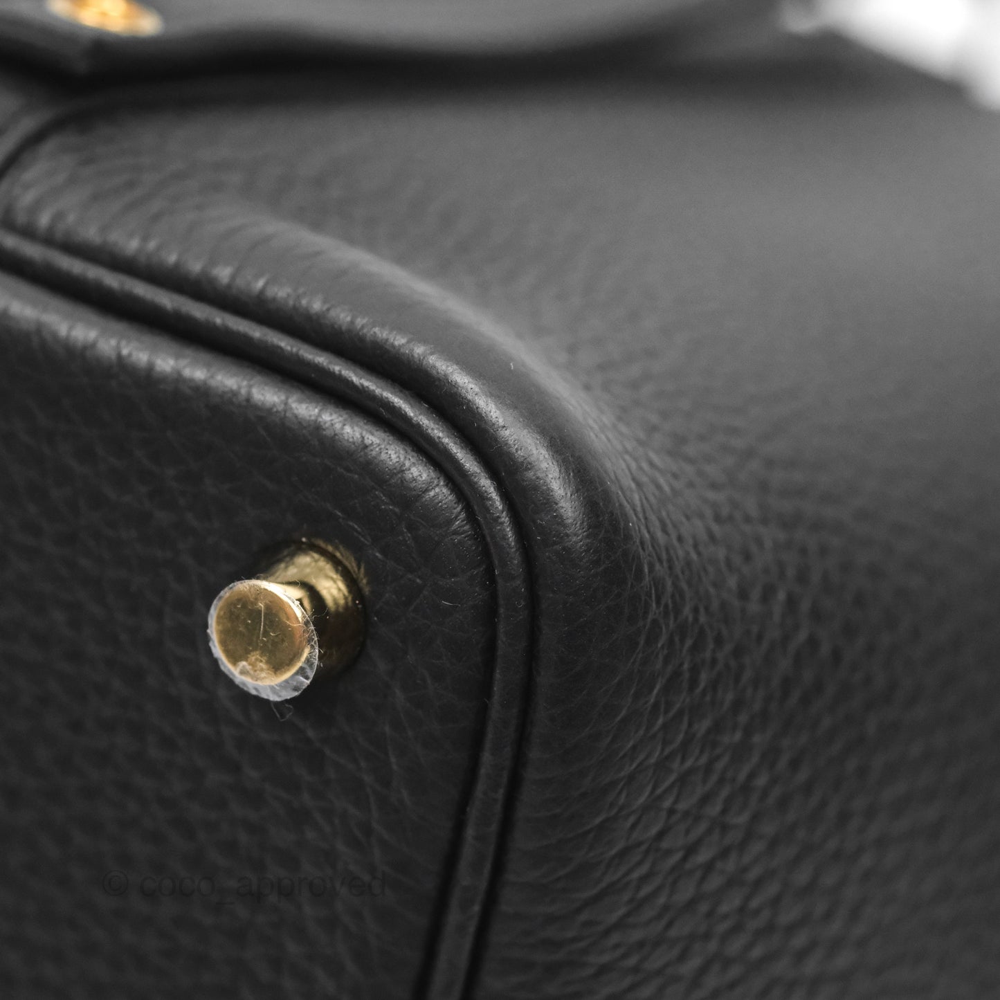 Hermès Picotin Lock 18 Noir 89 Taurillon Clemence Gold Hardware
